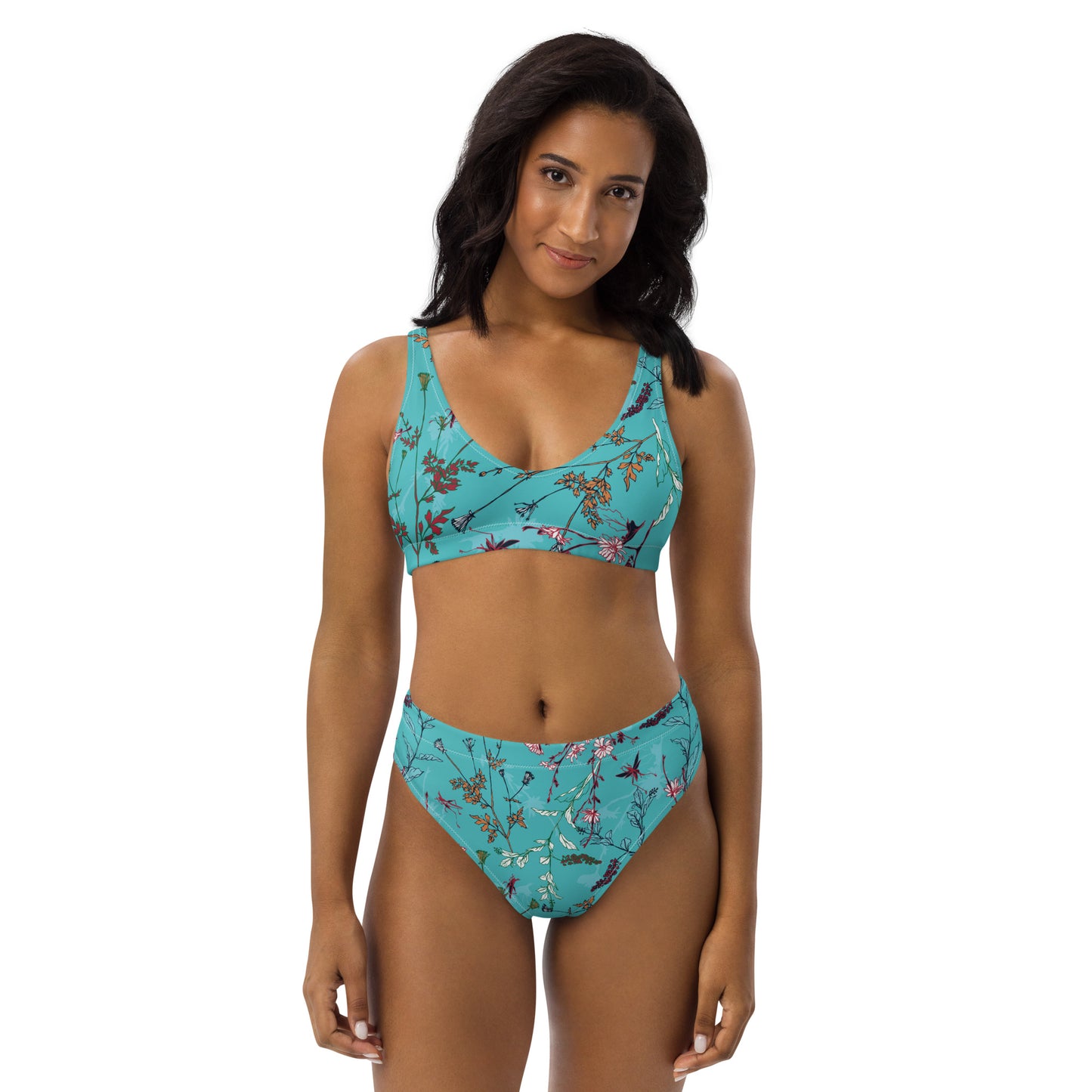 Hailey Recycled High-Waisted Bikini - Activewear Well