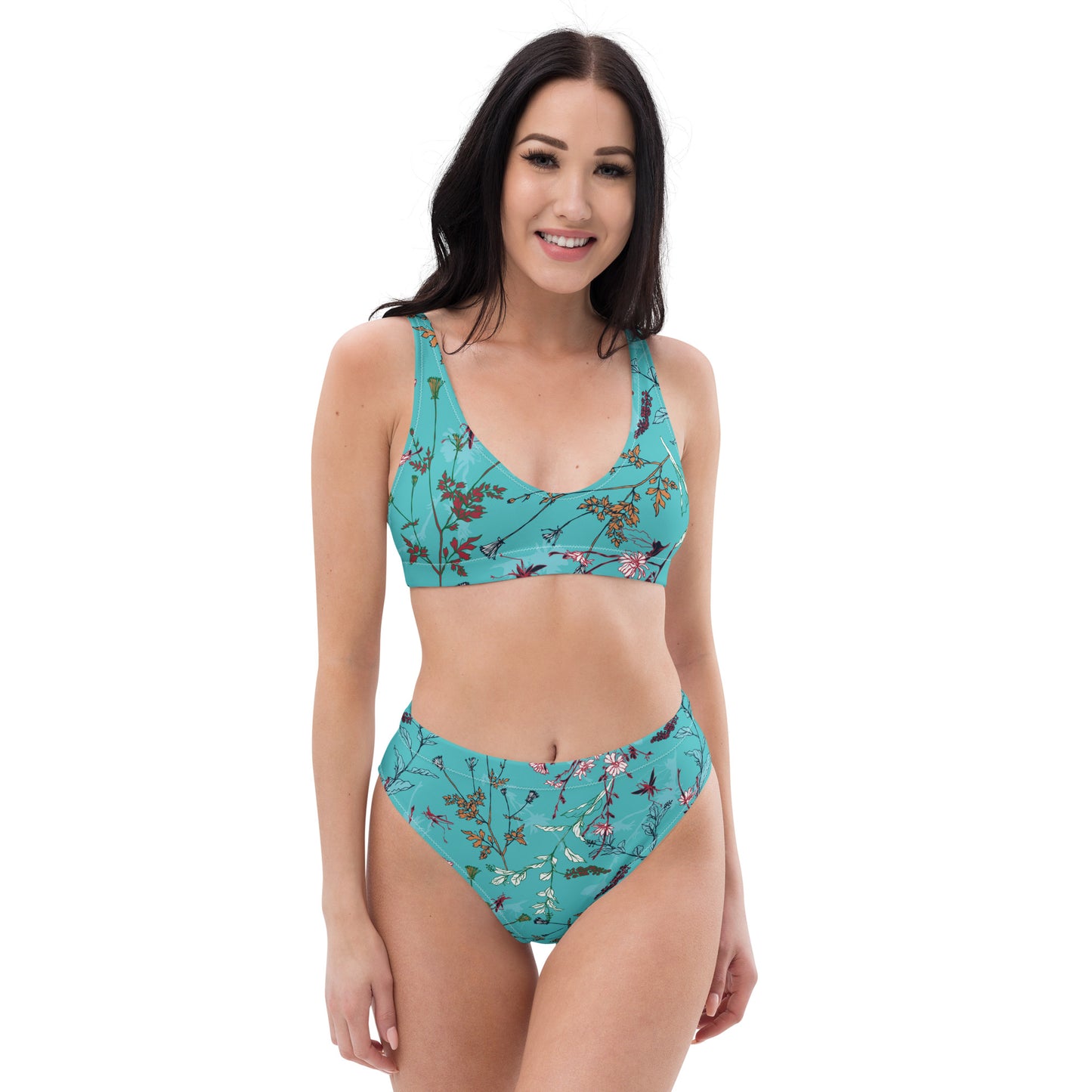 Hailey Recycled High-Waisted Bikini - Activewear Well