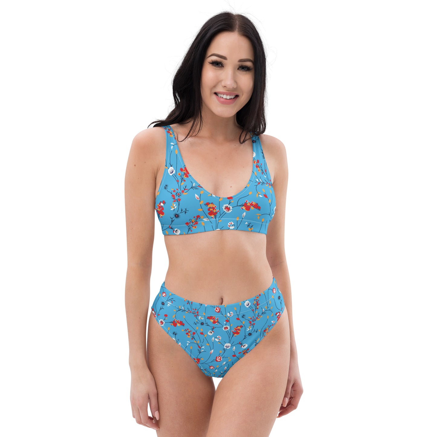 Grace Recycled High-Waisted Bikini - Activewear Well