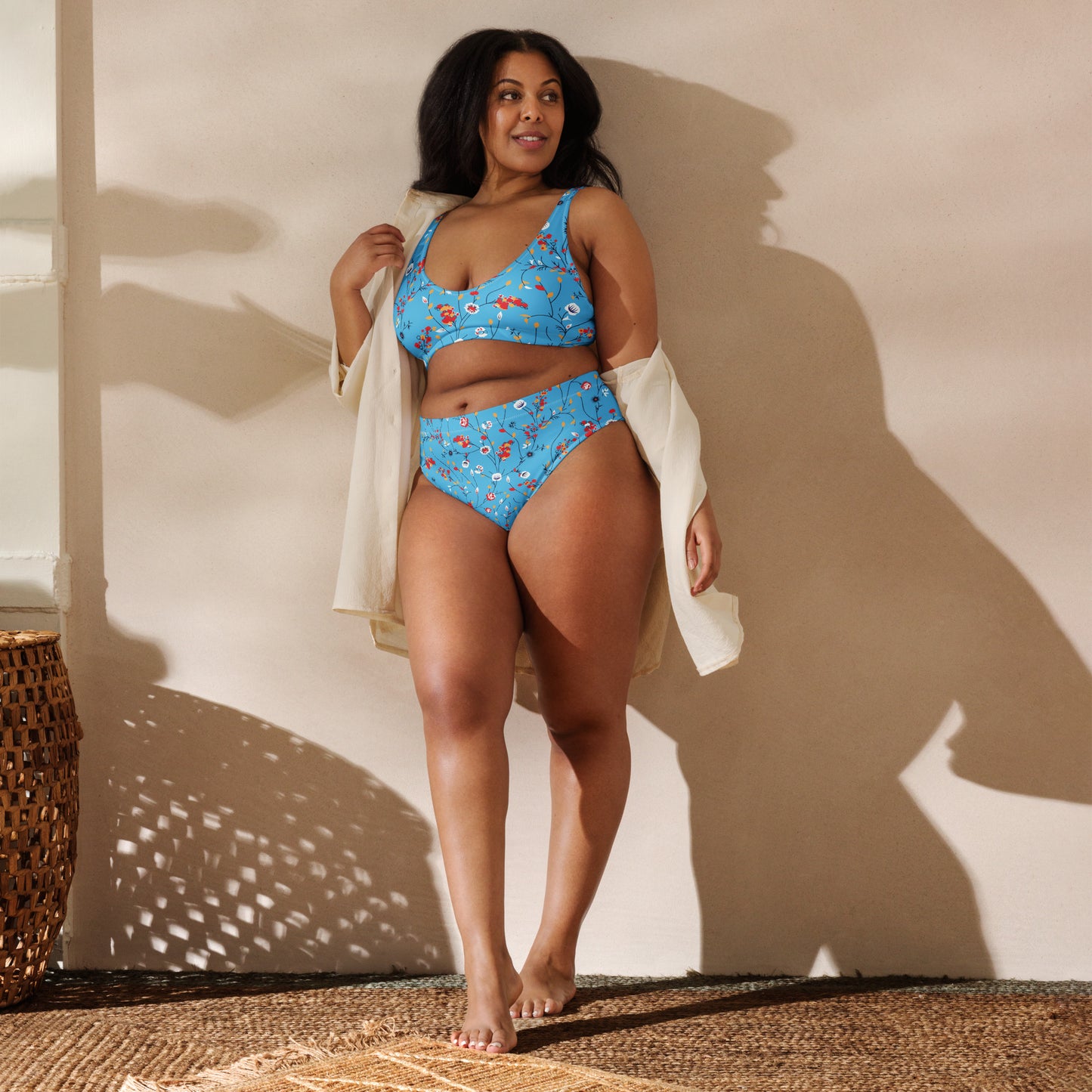 Grace Recycled High-Waisted Bikini - Activewear Well