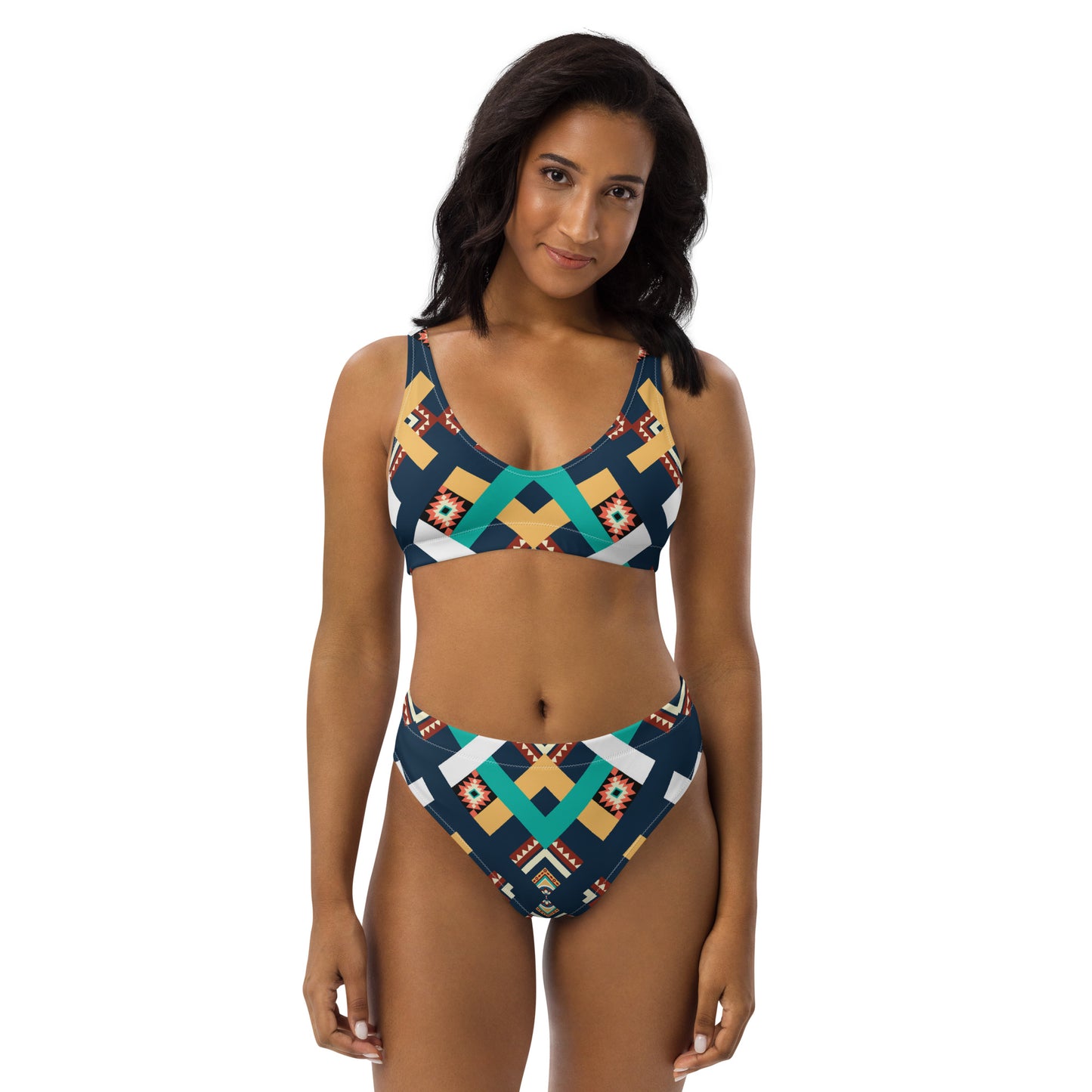 Maddie Recycled High-Waisted Bikini - Activewear Well
