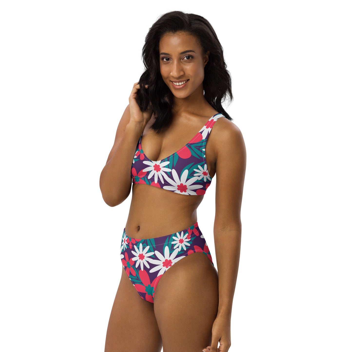 Dayna Recycled High-Waisted Bikini - Activewear Well