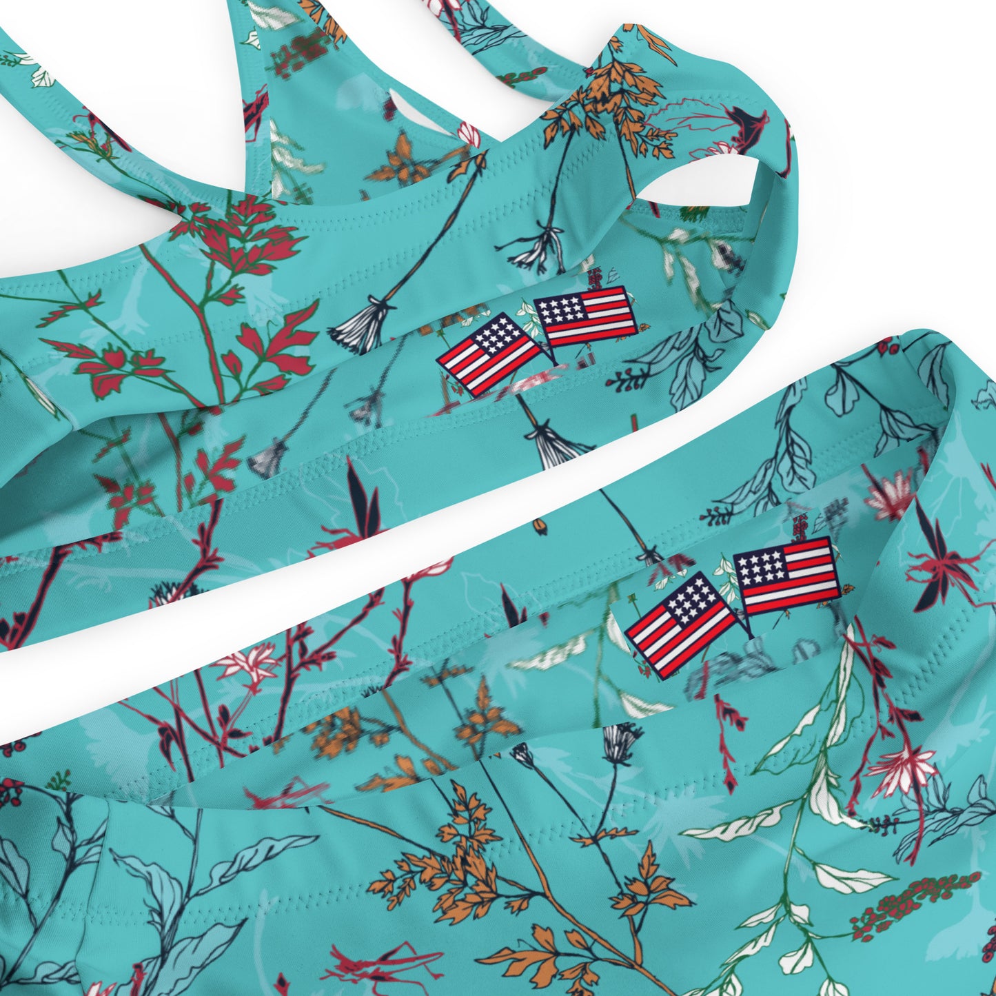 Hailey Recycled High-Waisted Bikini - Activewear Well