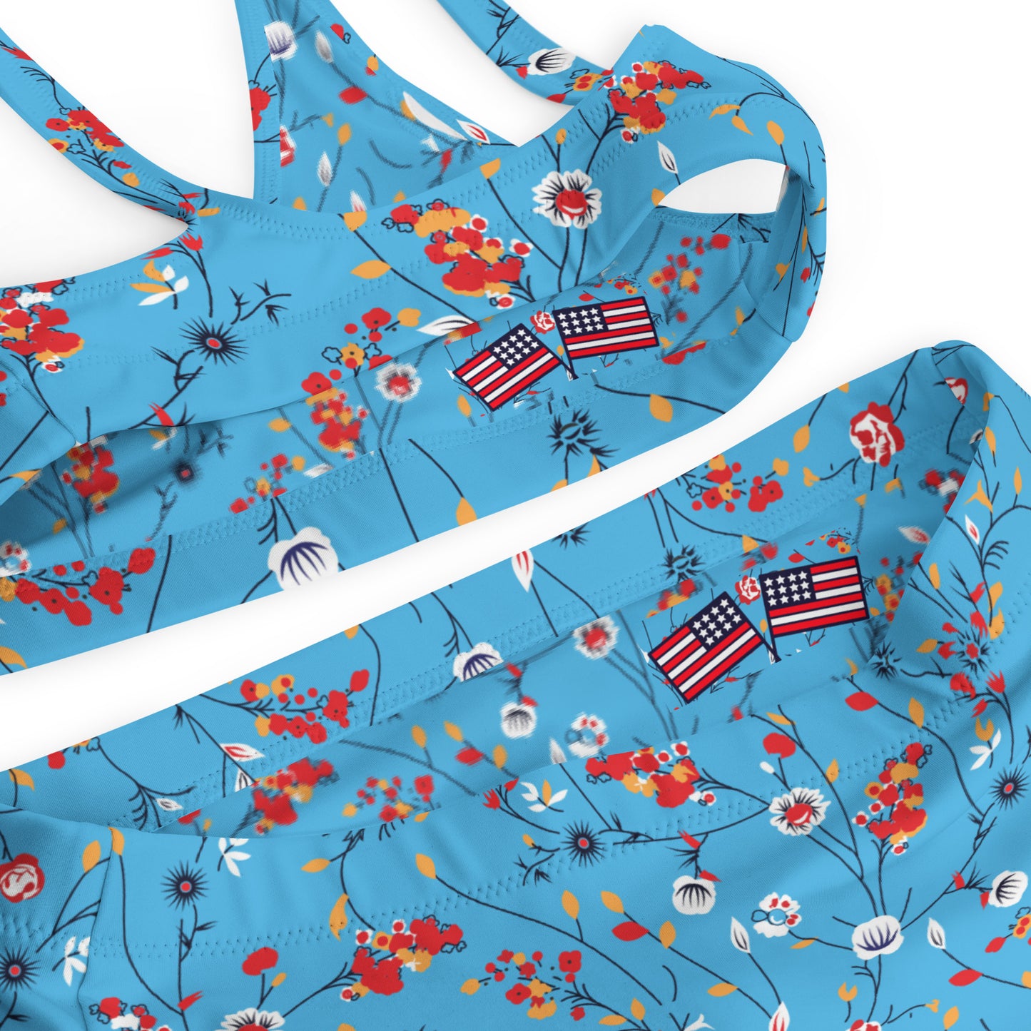 Grace Recycled High-Waisted Bikini - Activewear Well