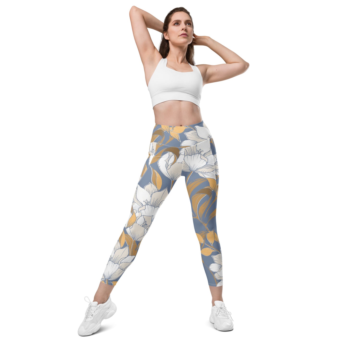 Kristen Tight Leggings with Pockets - Activewear Well