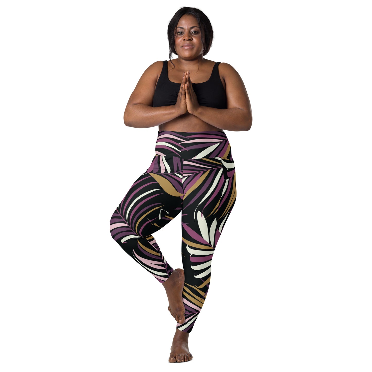 Jasmine Tight Leggings with Pockets - Activewear Well