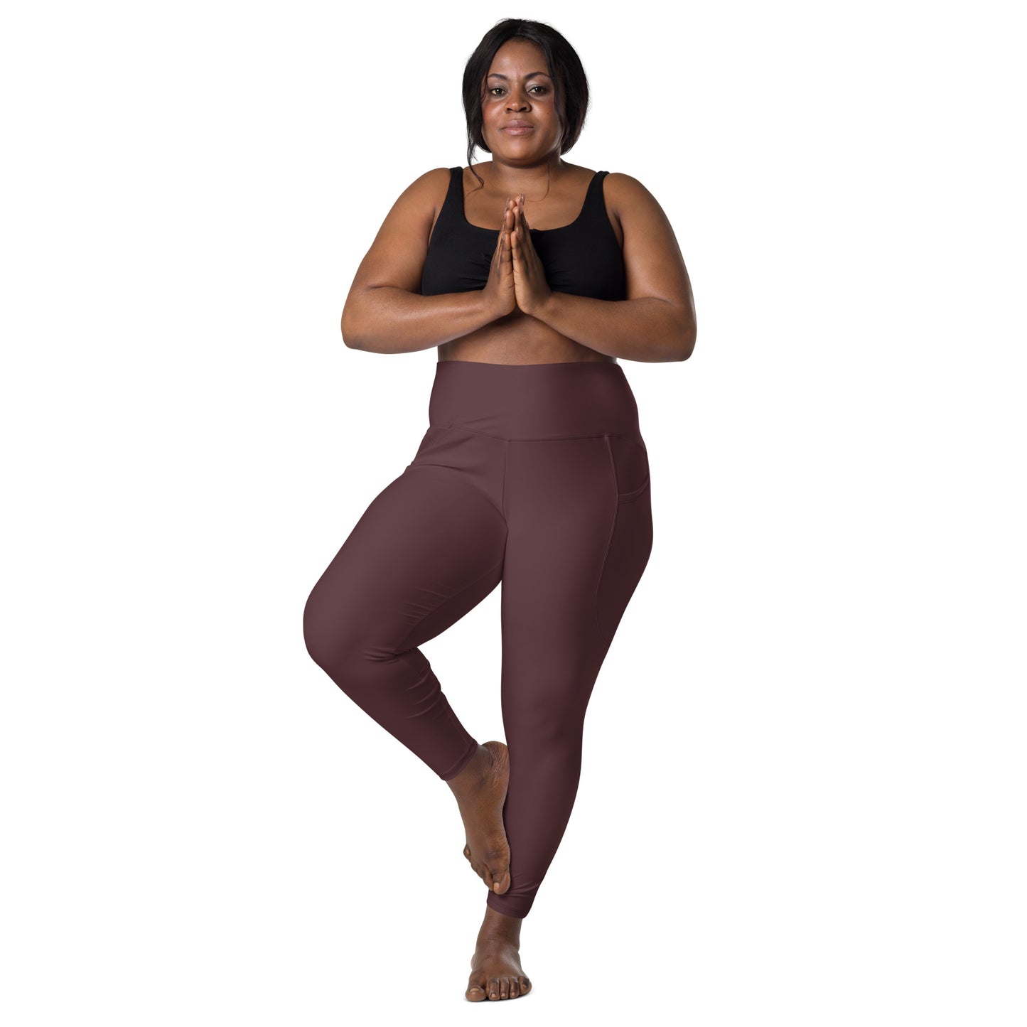 Espresso Leggings with pockets - Activewear Well