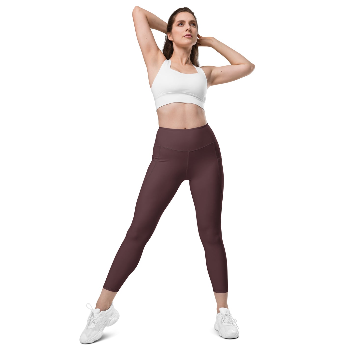 Espresso Leggings with pockets - Activewear Well