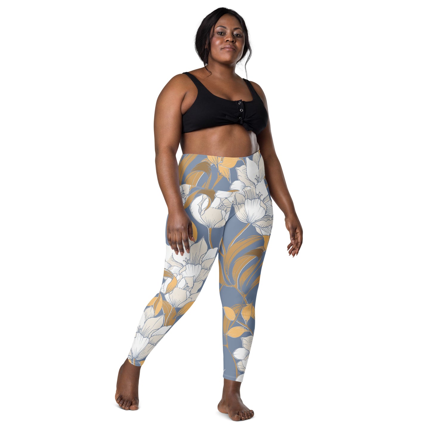 Kristen Tight Leggings with Pockets - Activewear Well