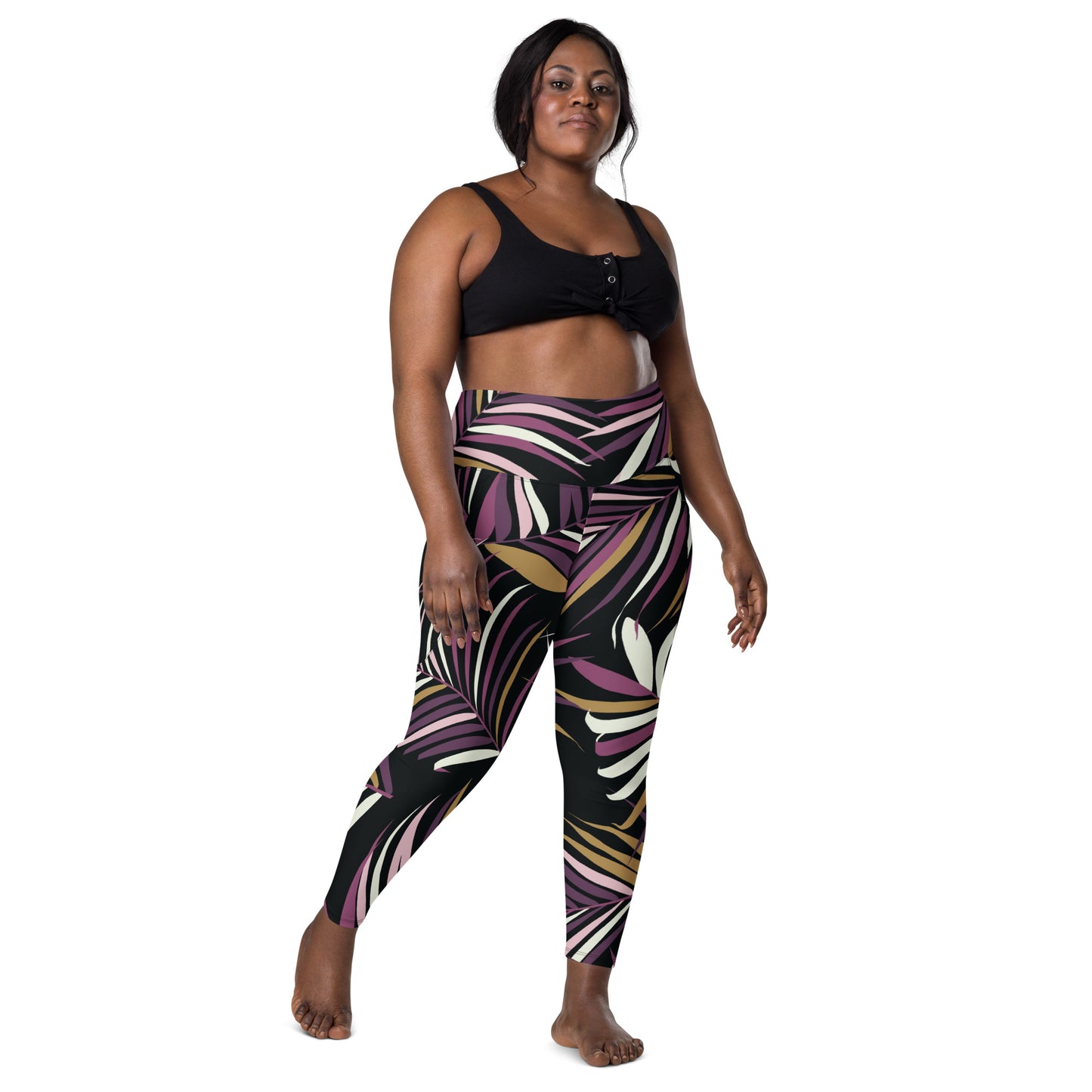 Jasmine Tight Leggings with Pockets - Activewear Well