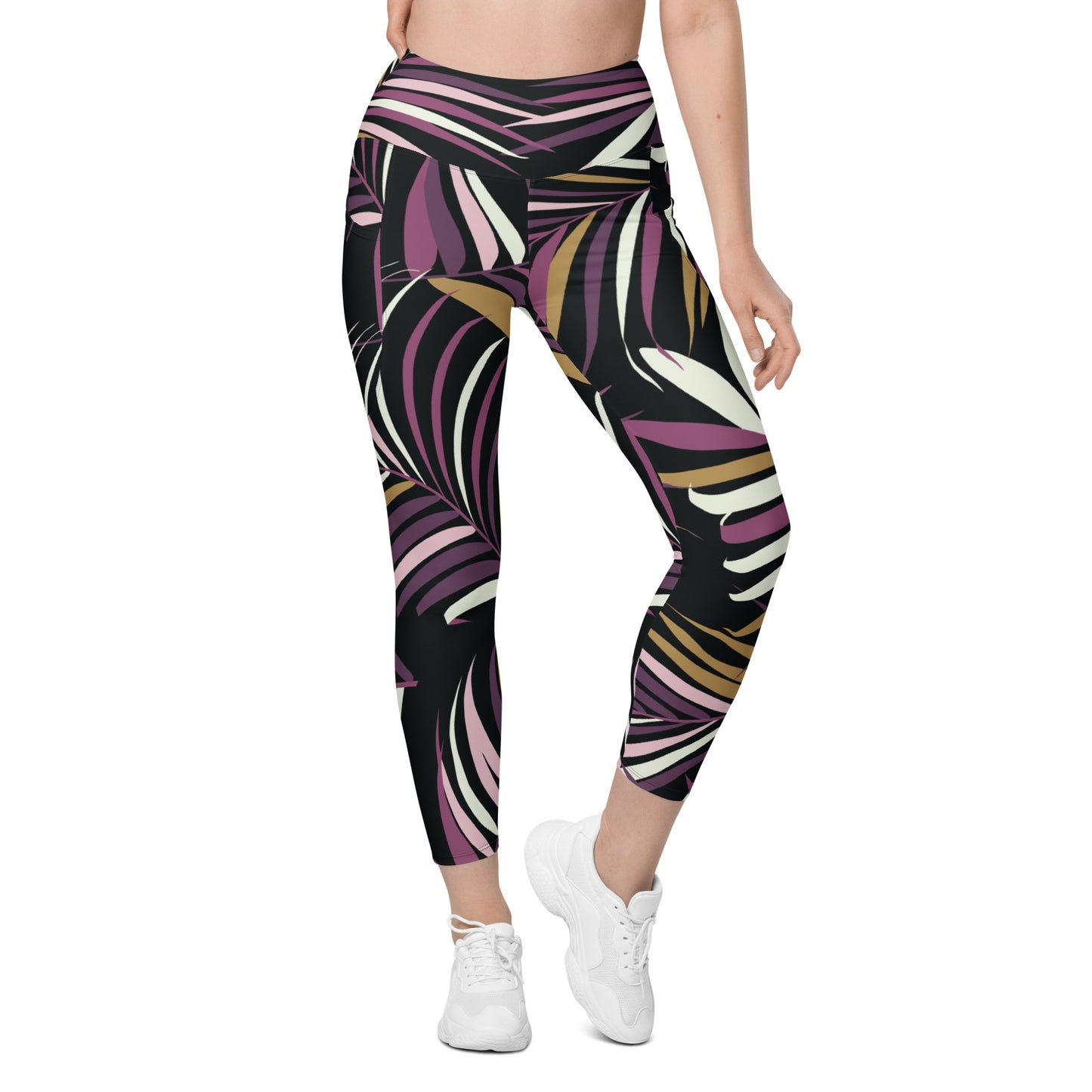 Jasmine Tight Leggings with Pockets - Activewear Well