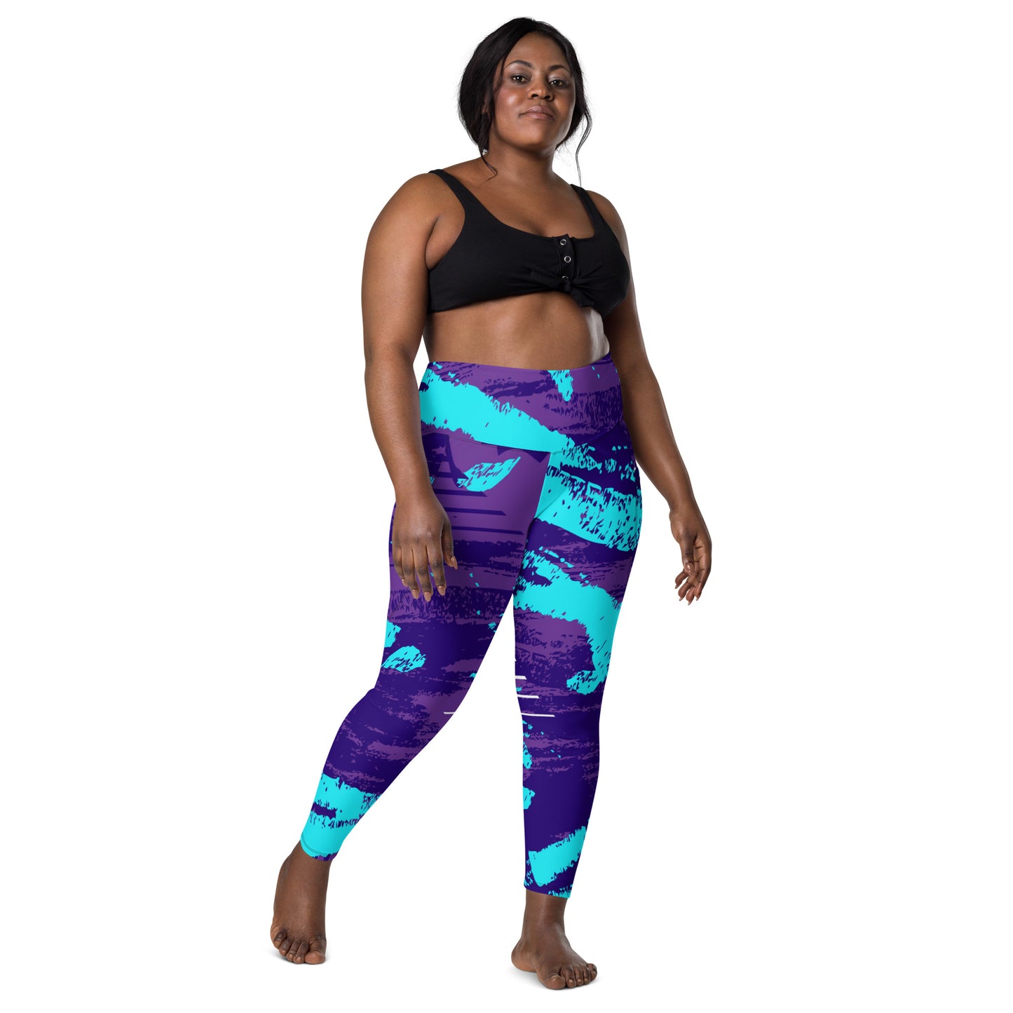 Paige Tight Leggings with Pockets - Activewear Well
