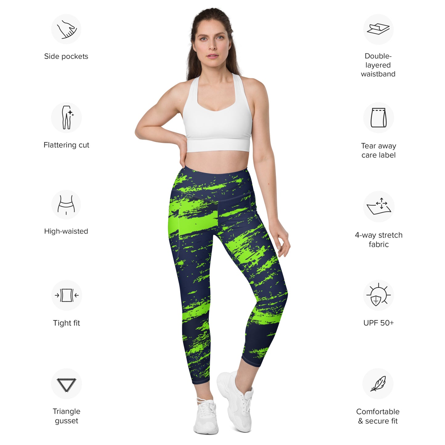 Taylor Tight Leggings with Pockets - Activewear Well