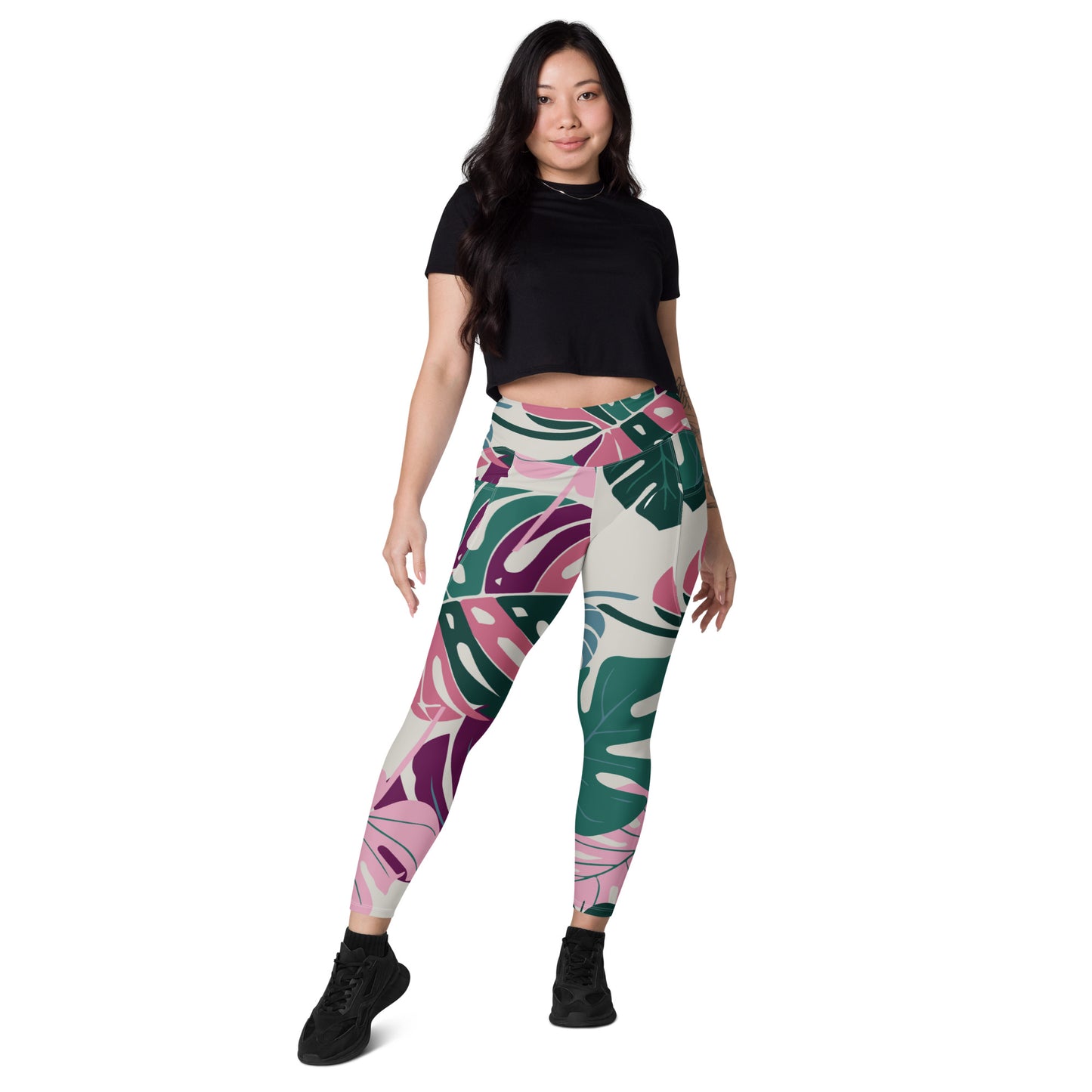 Amelia Tight Leggings with Pockets - Activewear Well