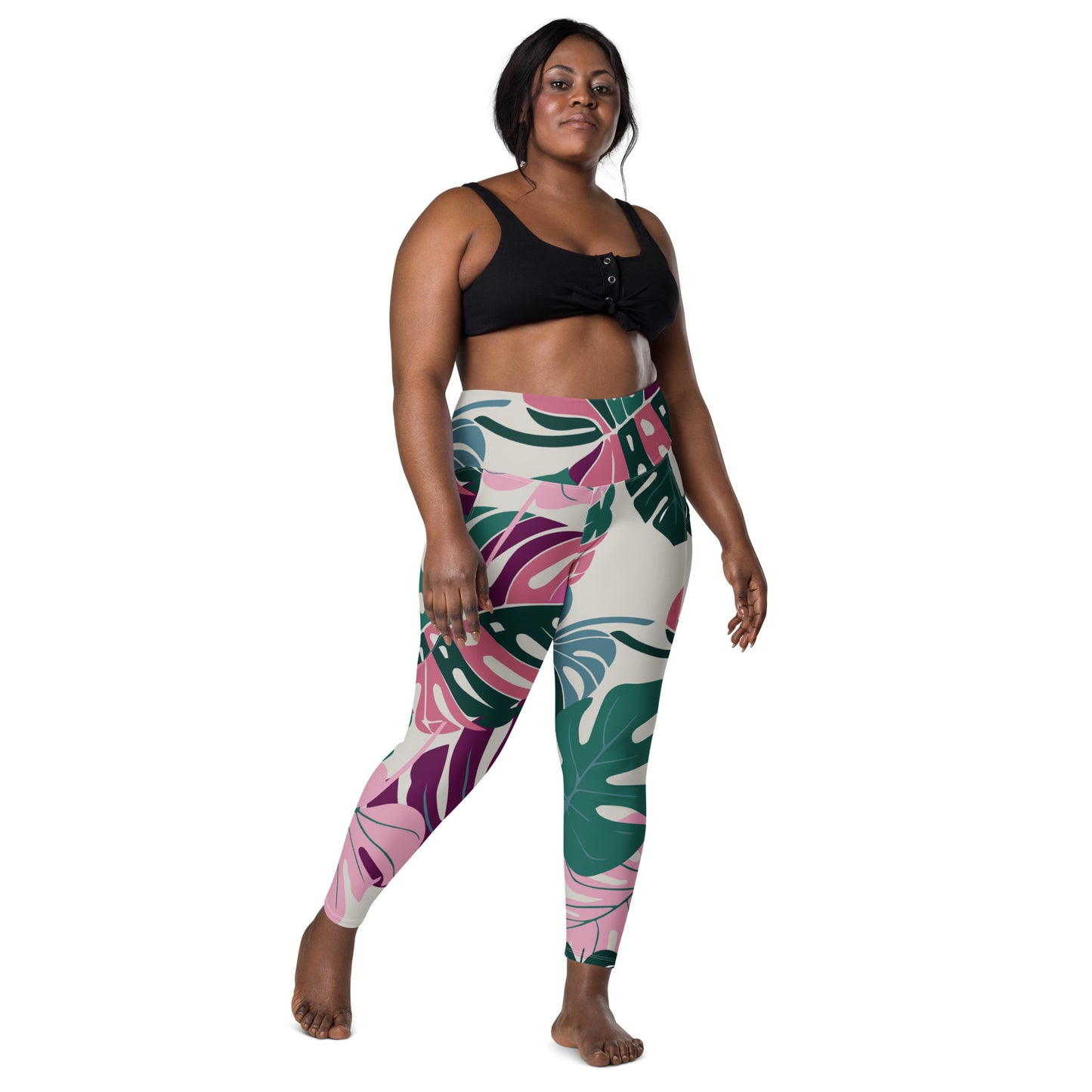 Amelia Tight Leggings with Pockets - Activewear Well