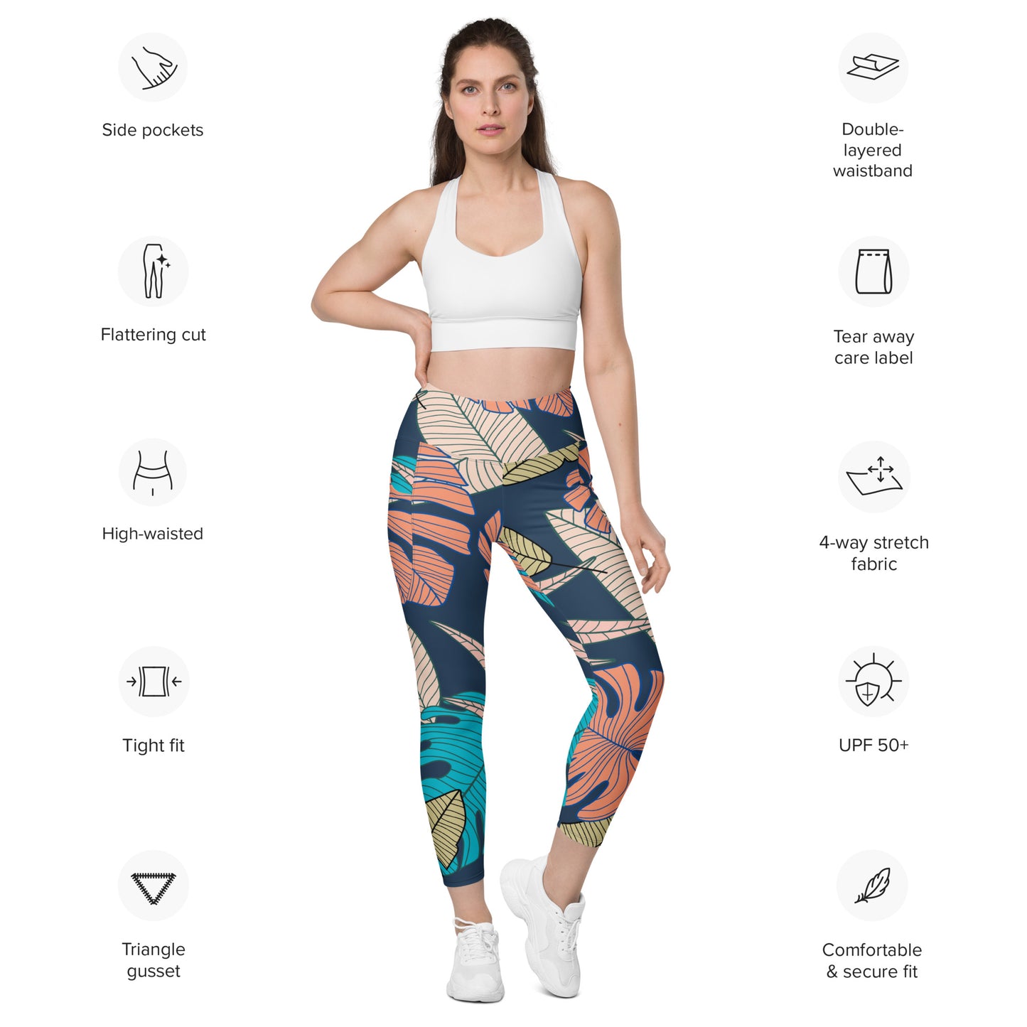 Mary Tight Leggings with Pockets - Activewear Well