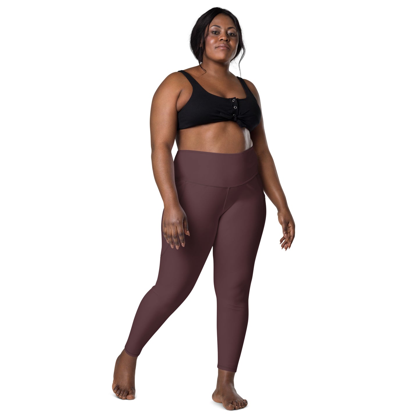 Espresso Leggings with pockets - Activewear Well