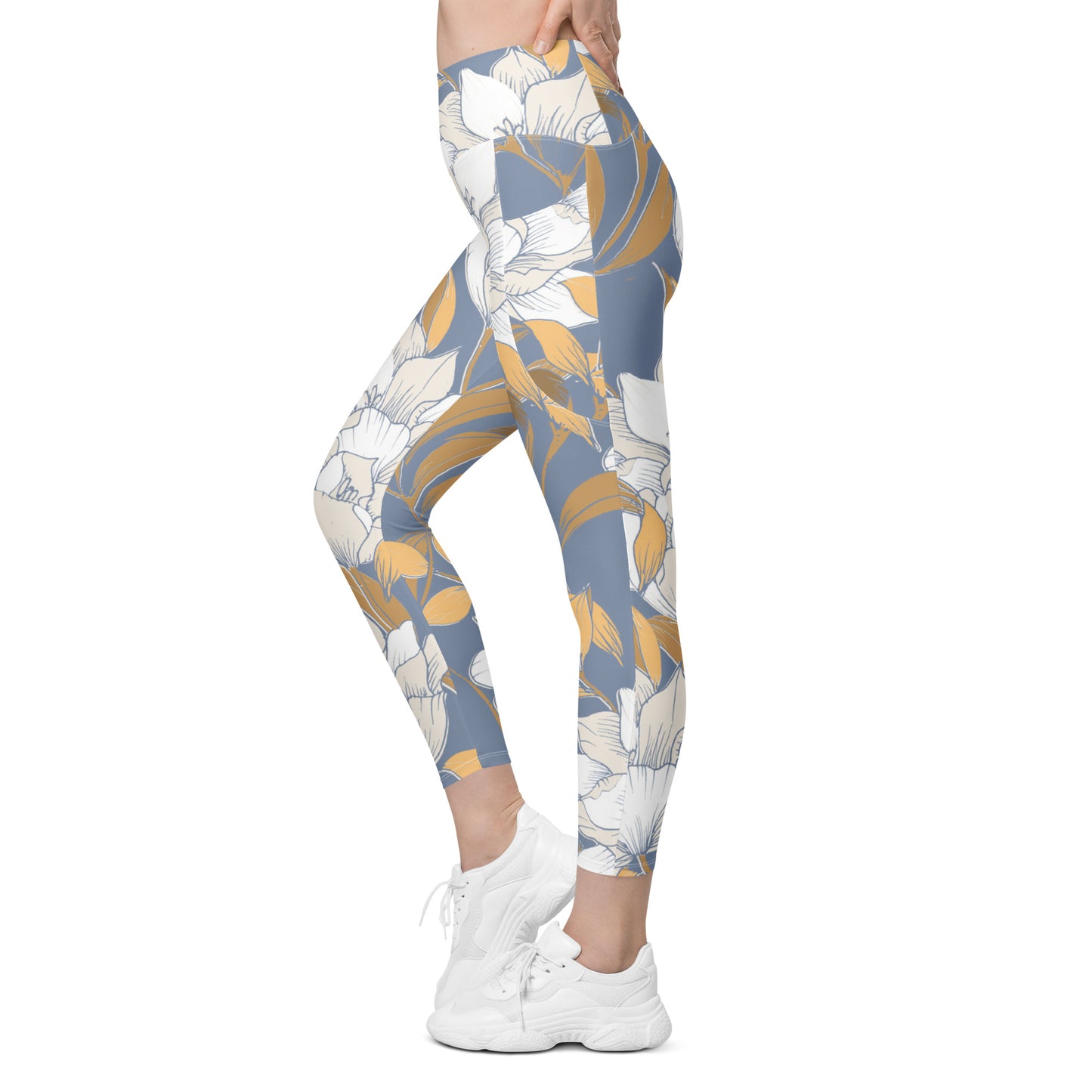 Kristen Tight Leggings with Pockets - Activewear Well