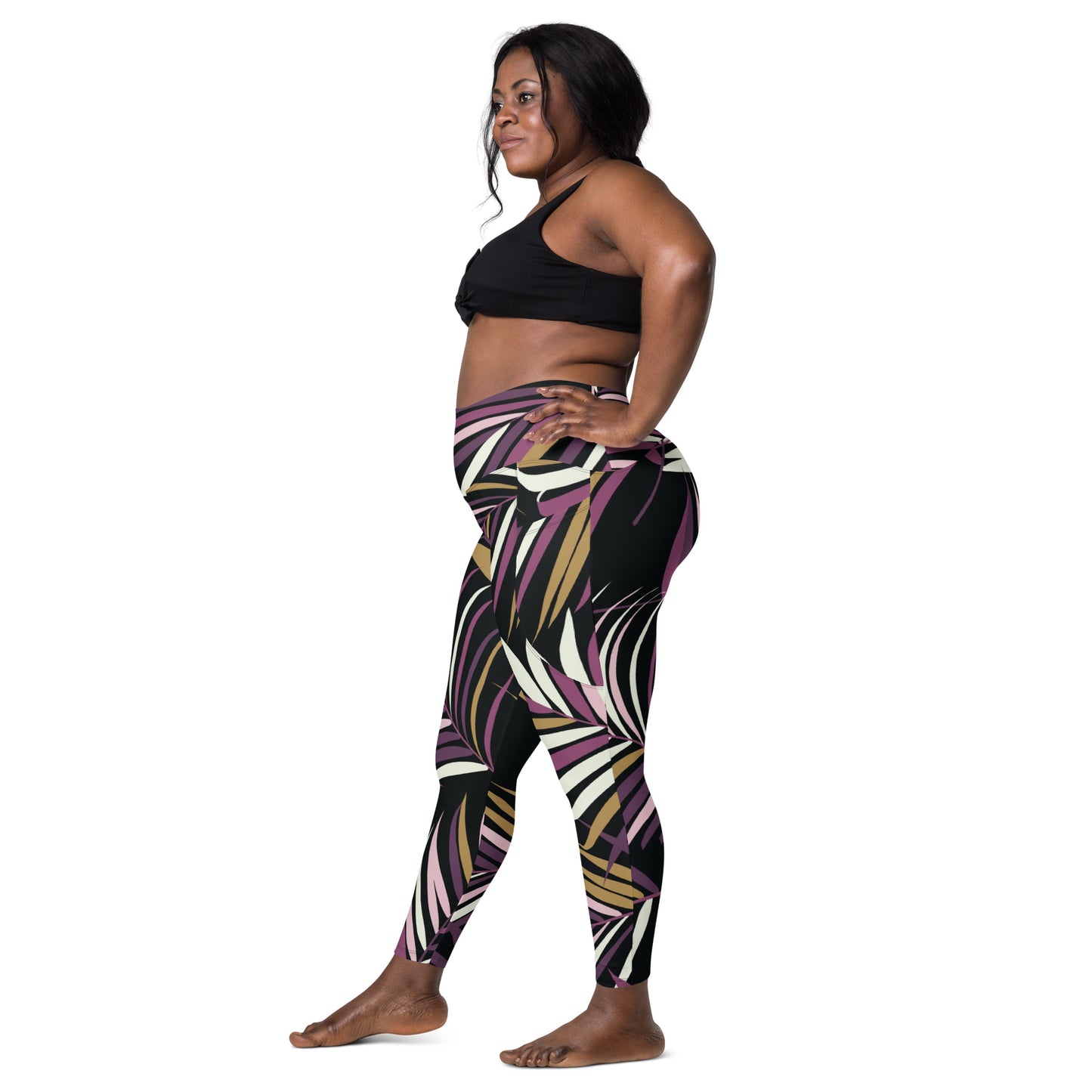 Jasmine Tight Leggings with Pockets - Activewear Well