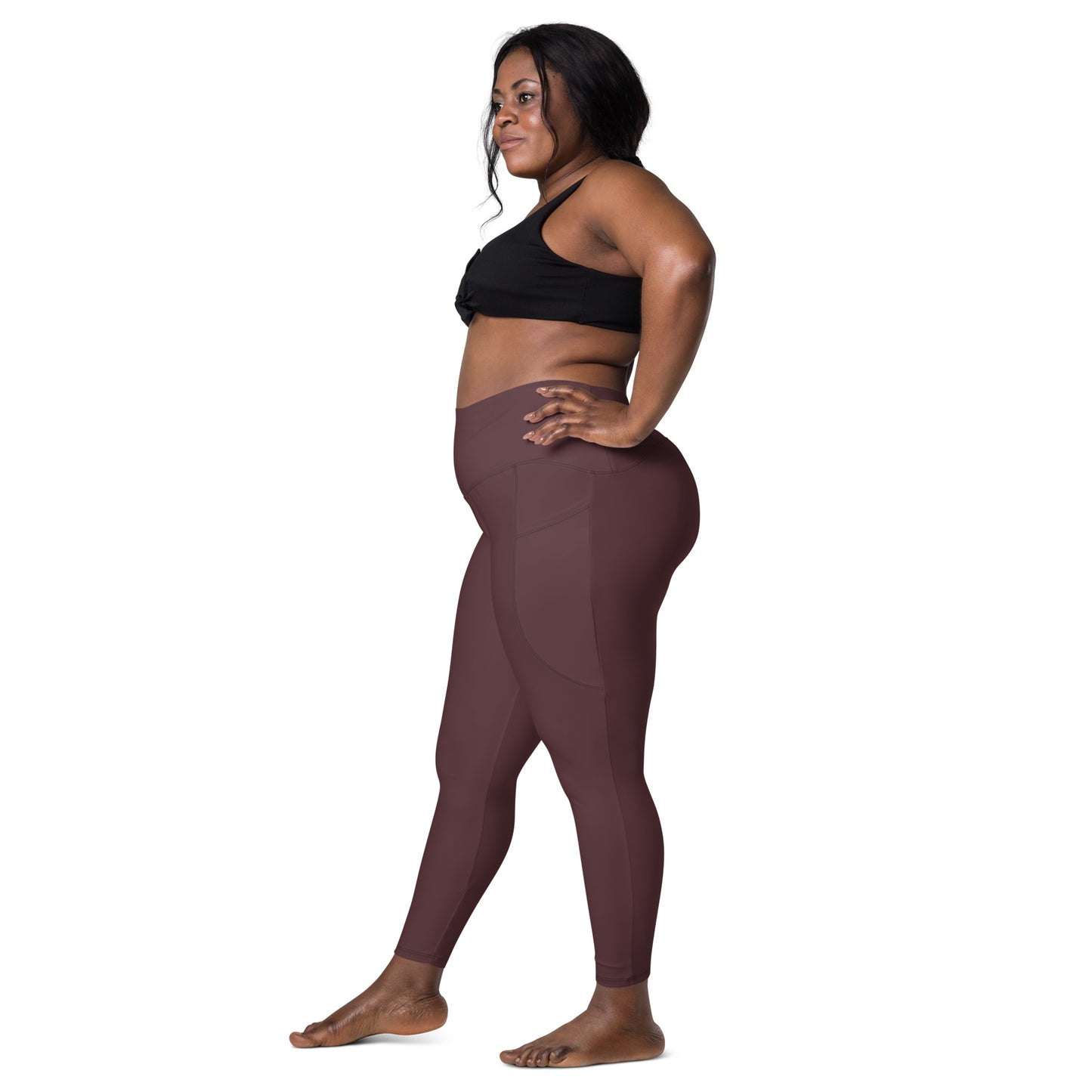 Espresso Leggings with pockets - Activewear Well