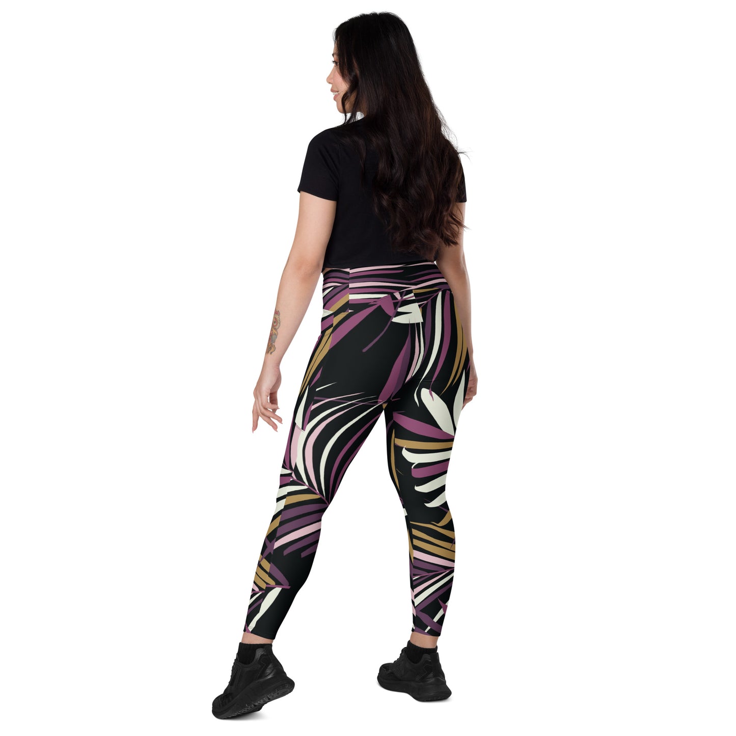 Jasmine Tight Leggings with Pockets - Activewear Well