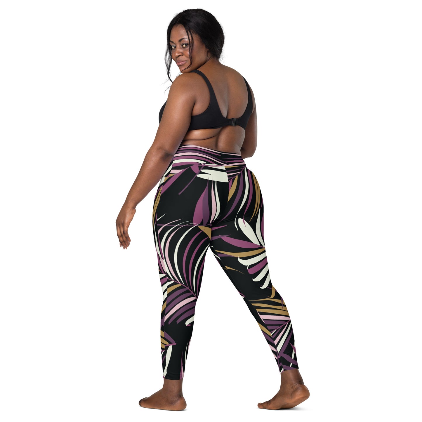 Jasmine Tight Leggings with Pockets - Activewear Well