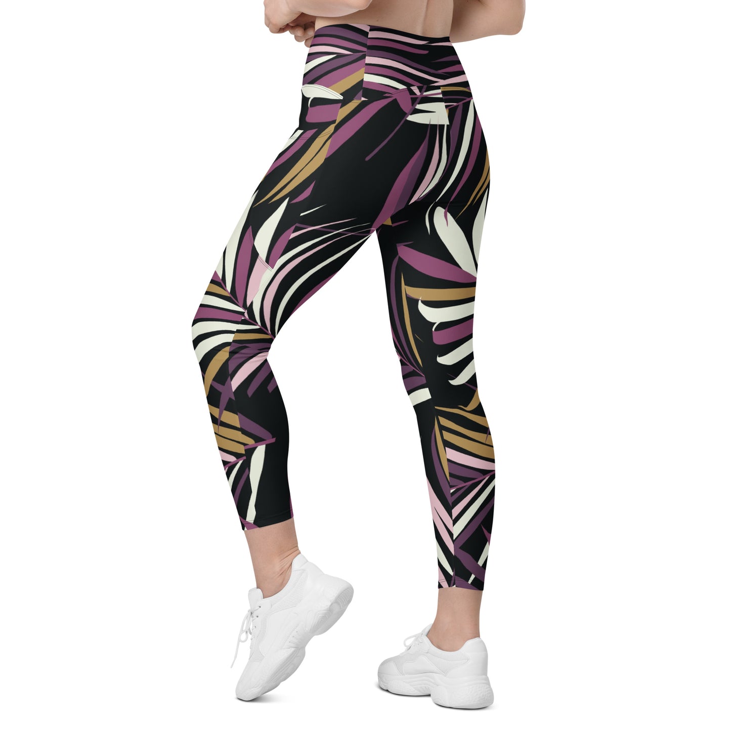 Jasmine Tight Leggings with Pockets - Activewear Well