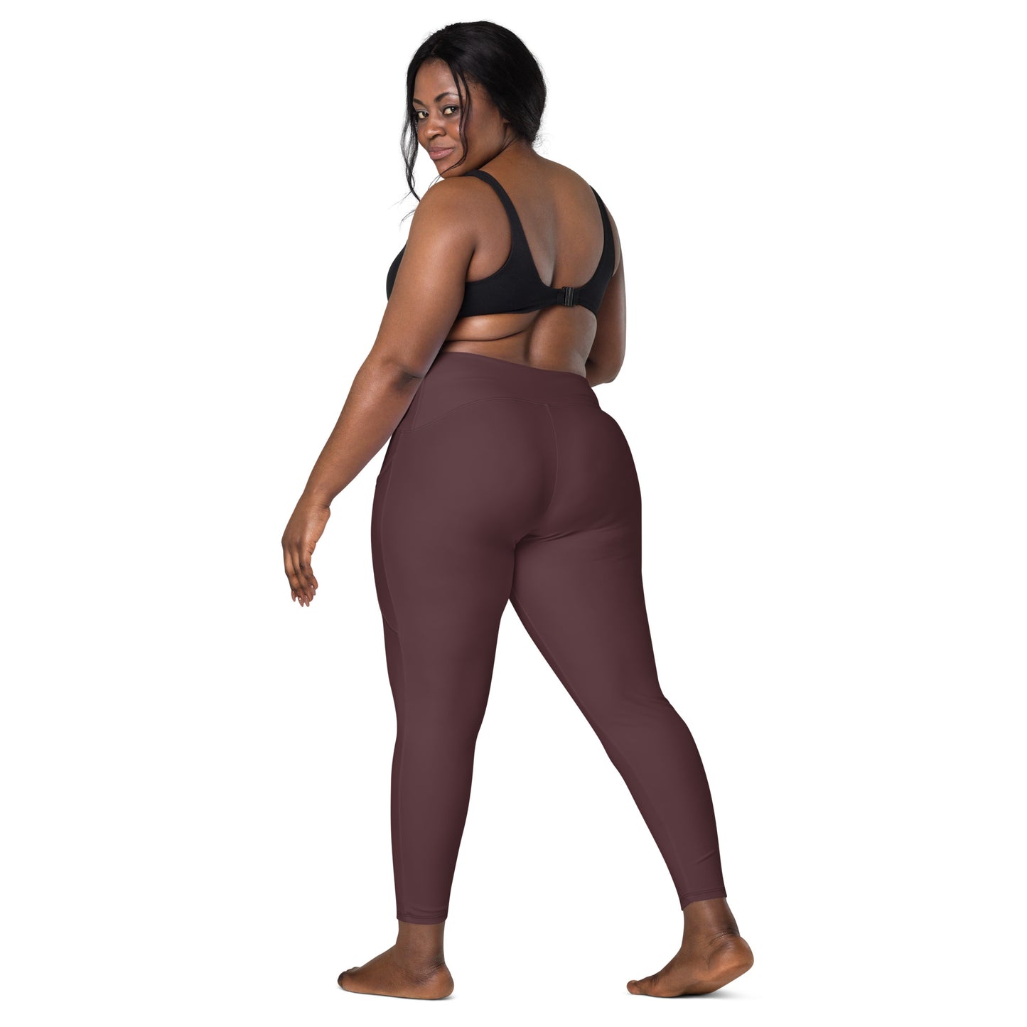 Espresso Leggings with pockets - Activewear Well