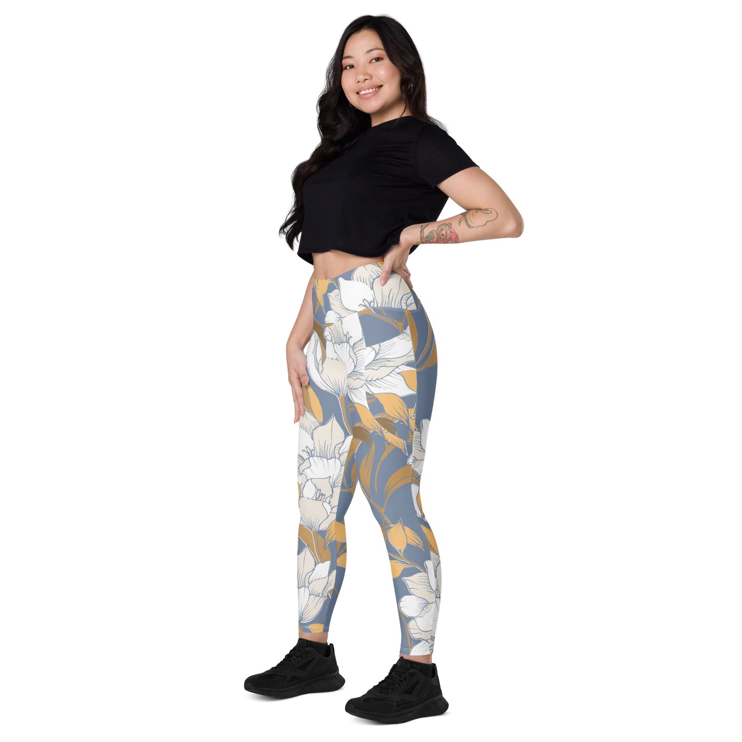 Kristen Tight Leggings with Pockets - Activewear Well