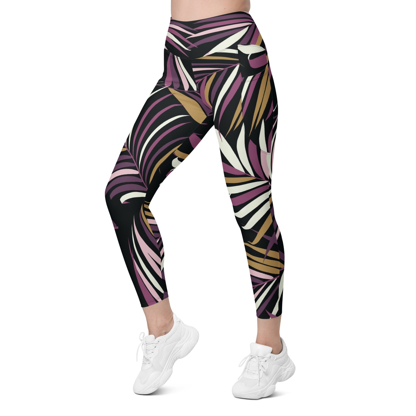 Jasmine Tight Leggings with Pockets - Activewear Well