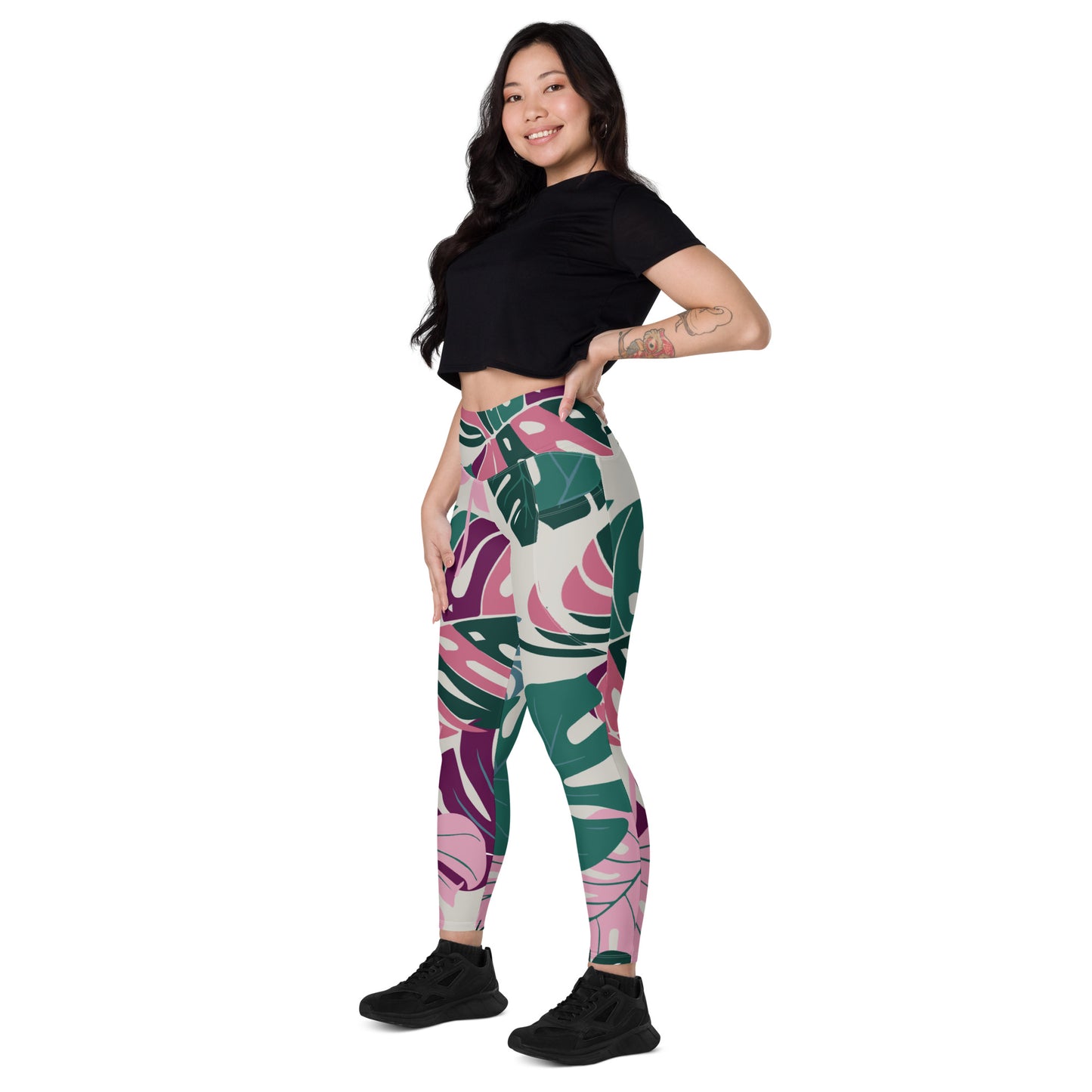 Amelia Tight Leggings with Pockets - Activewear Well