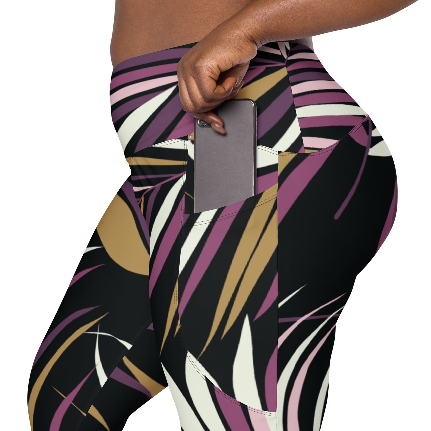 Jasmine Tight Leggings with Pockets - Activewear Well