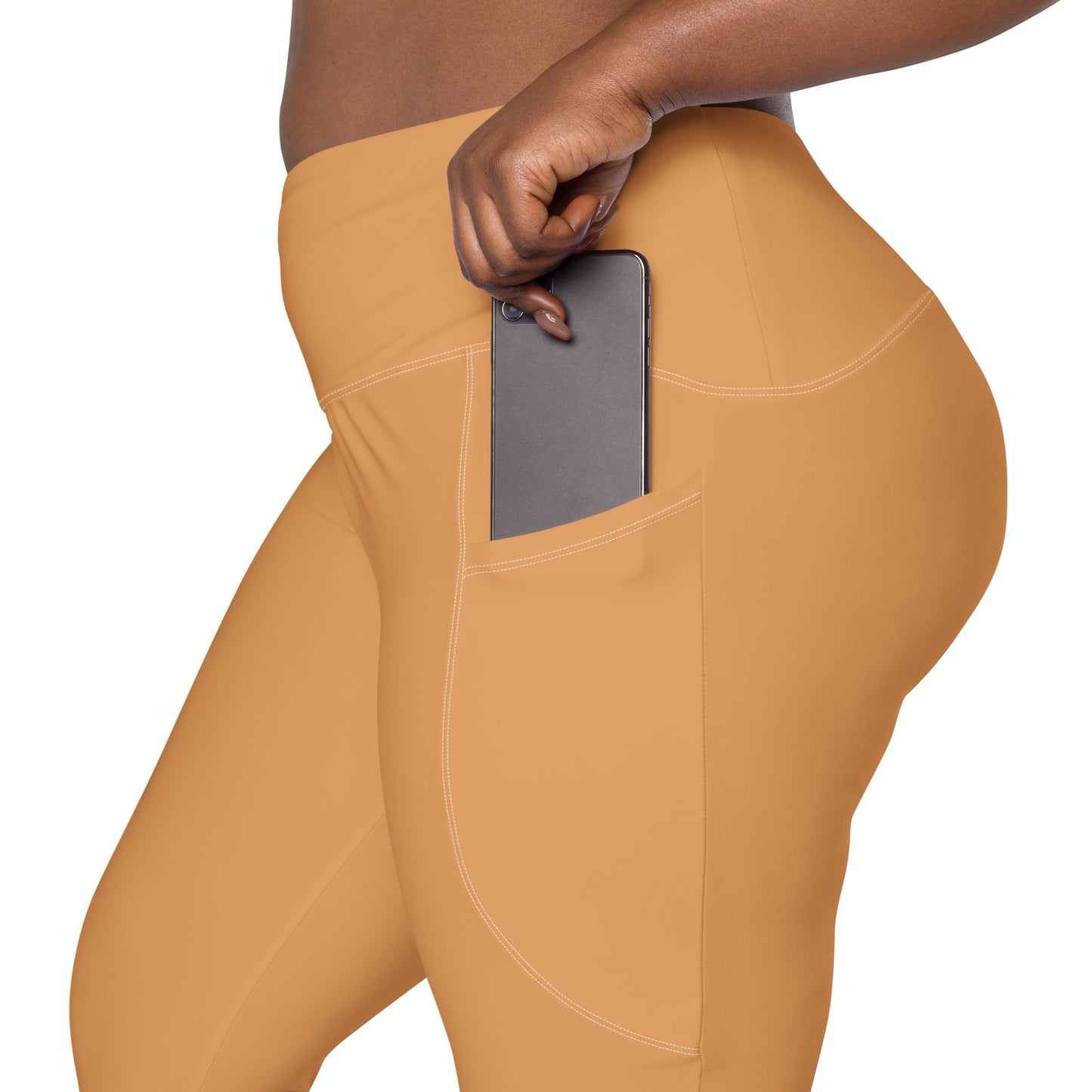 Sepia High-Rise Leggings with pockets - Activewear Well