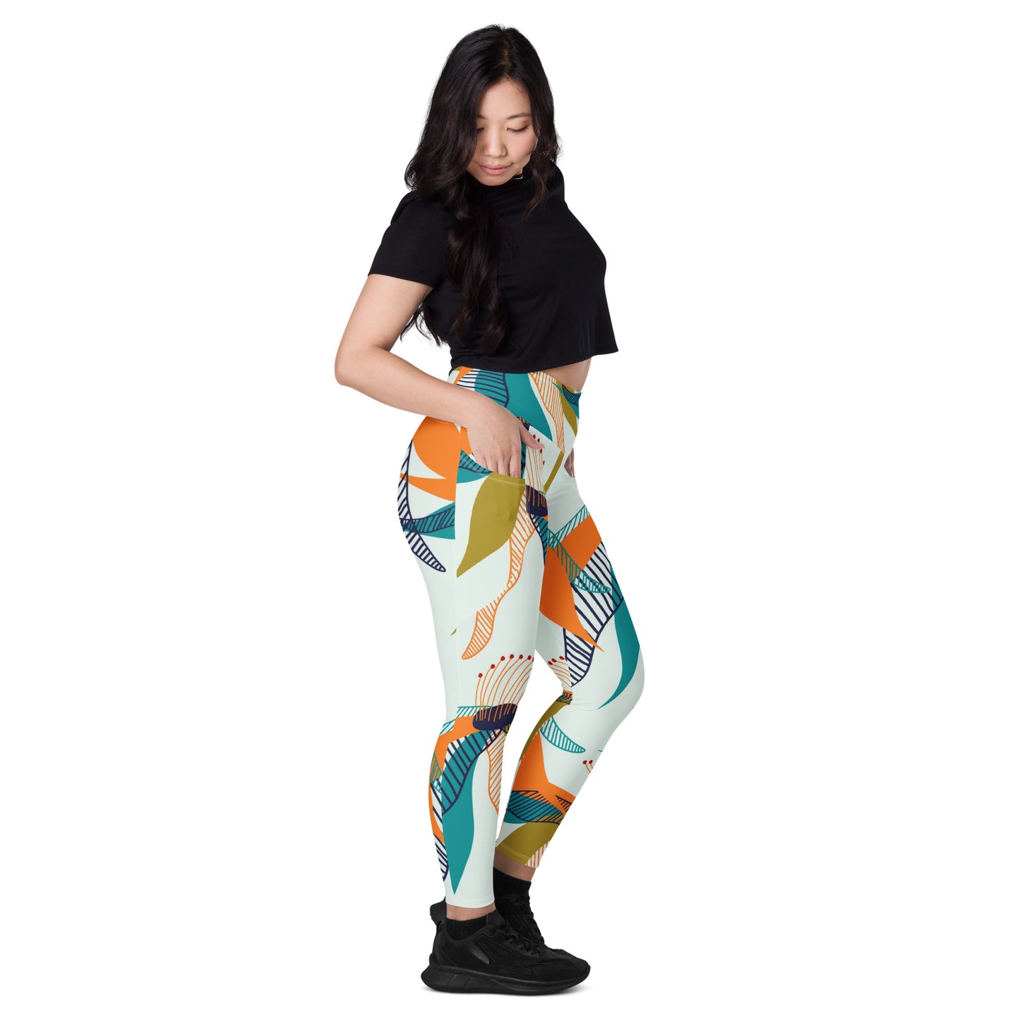 Destiny Thight Leggings with pockets - Activewear Well