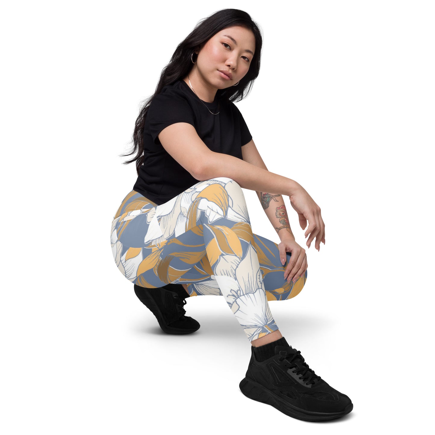 Kristen Tight Leggings with Pockets - Activewear Well