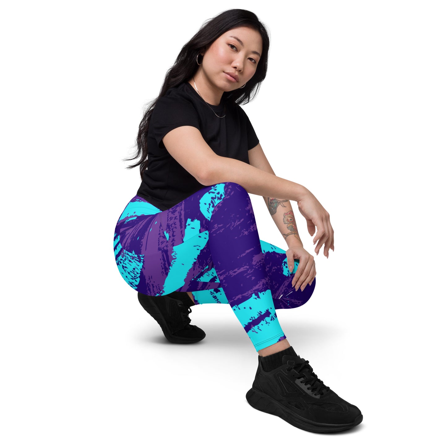 Paige Tight Leggings with Pockets - Activewear Well