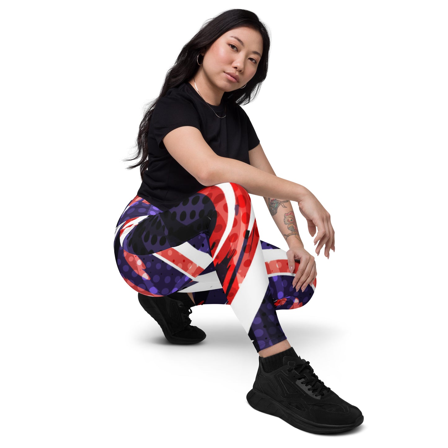 Meredith Tight Leggings with Pockets - Activewear Well