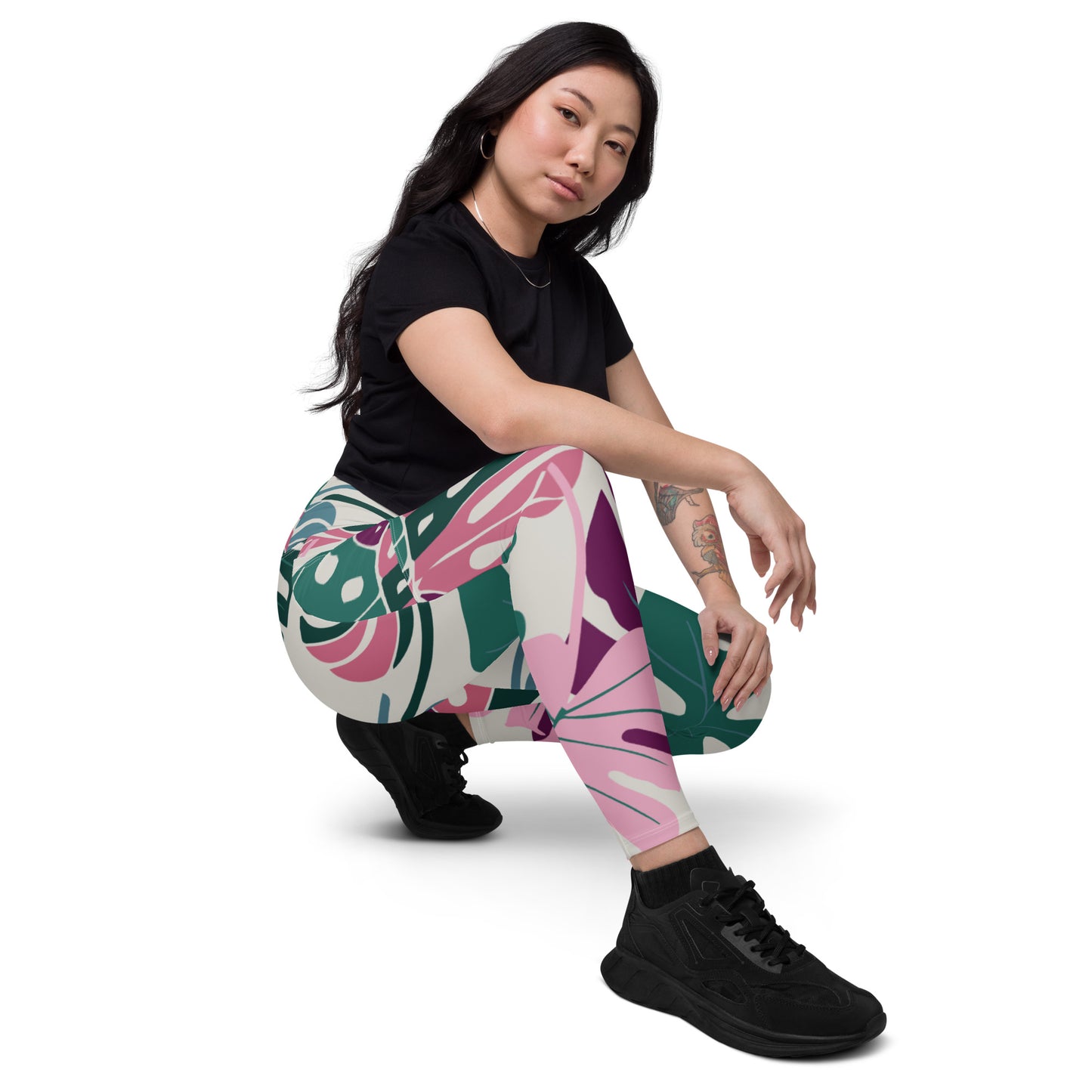Amelia Tight Leggings with Pockets - Activewear Well