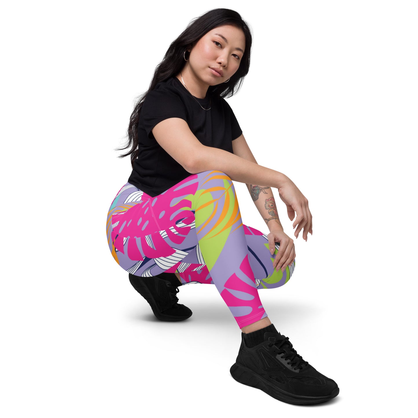 Zoe Tigh Leggings with Pockets - Activewear Well