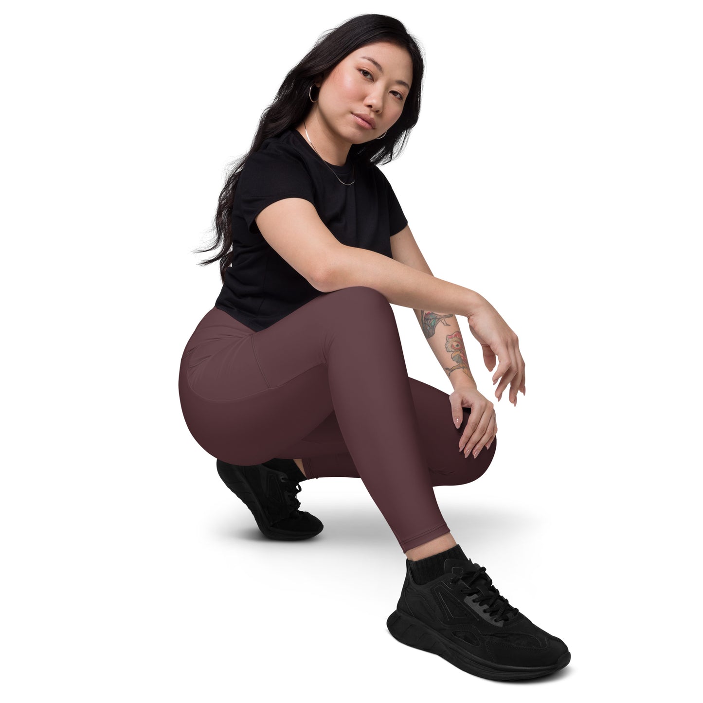 Espresso Leggings with pockets - Activewear Well