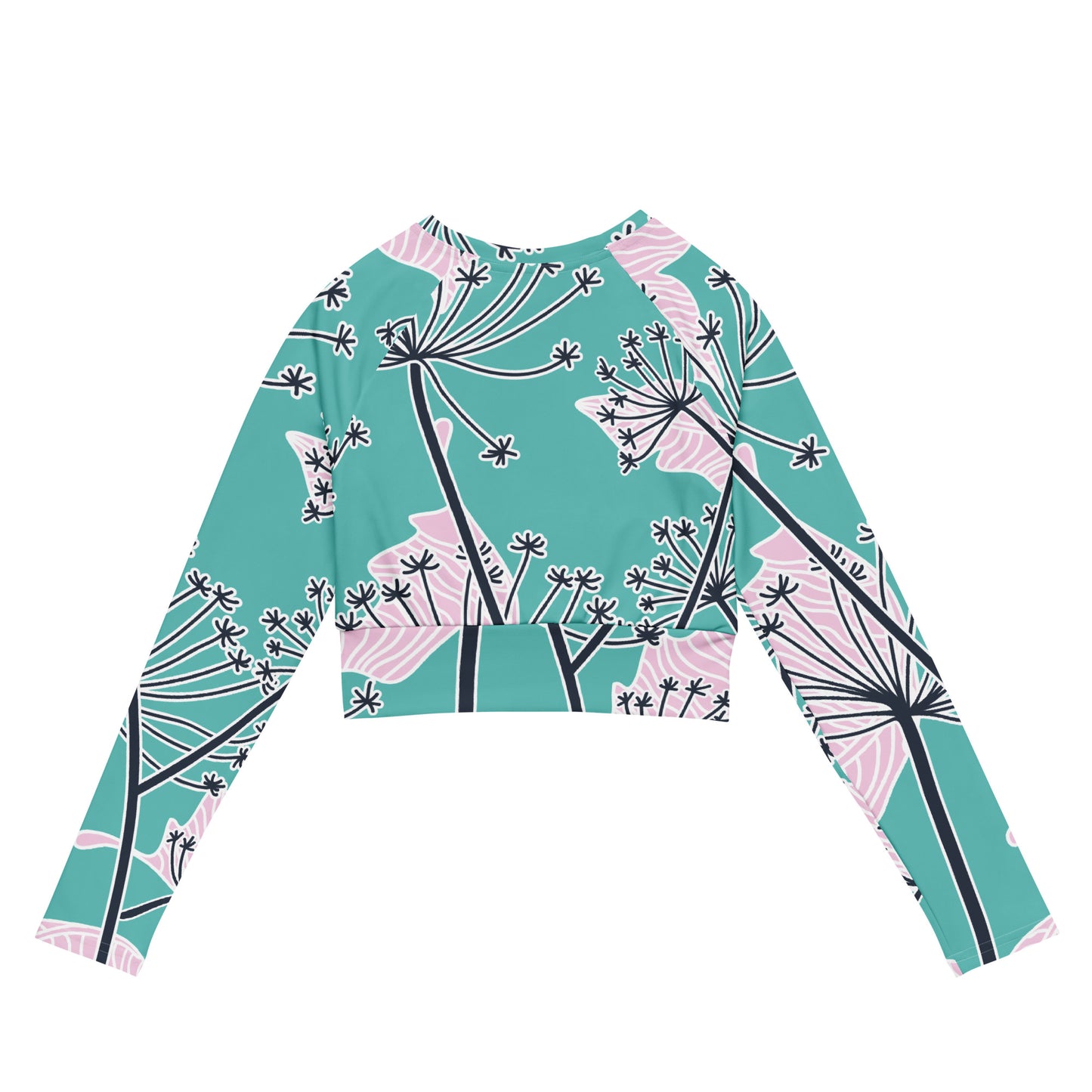 Amalia Long-Sleeve Crop Top - Activewear Well