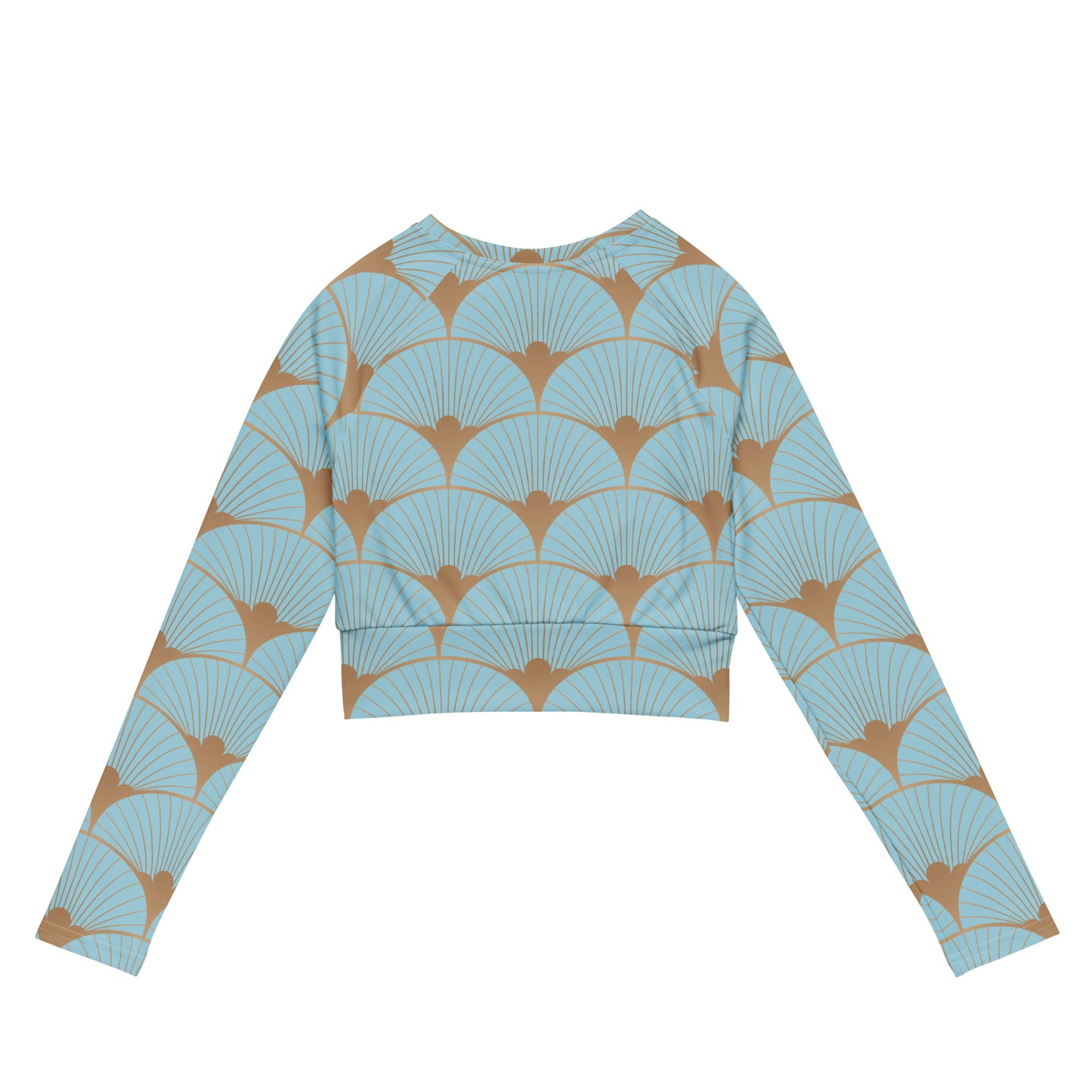 Sophia Long-Sleeve Crop Top - Activewear Well