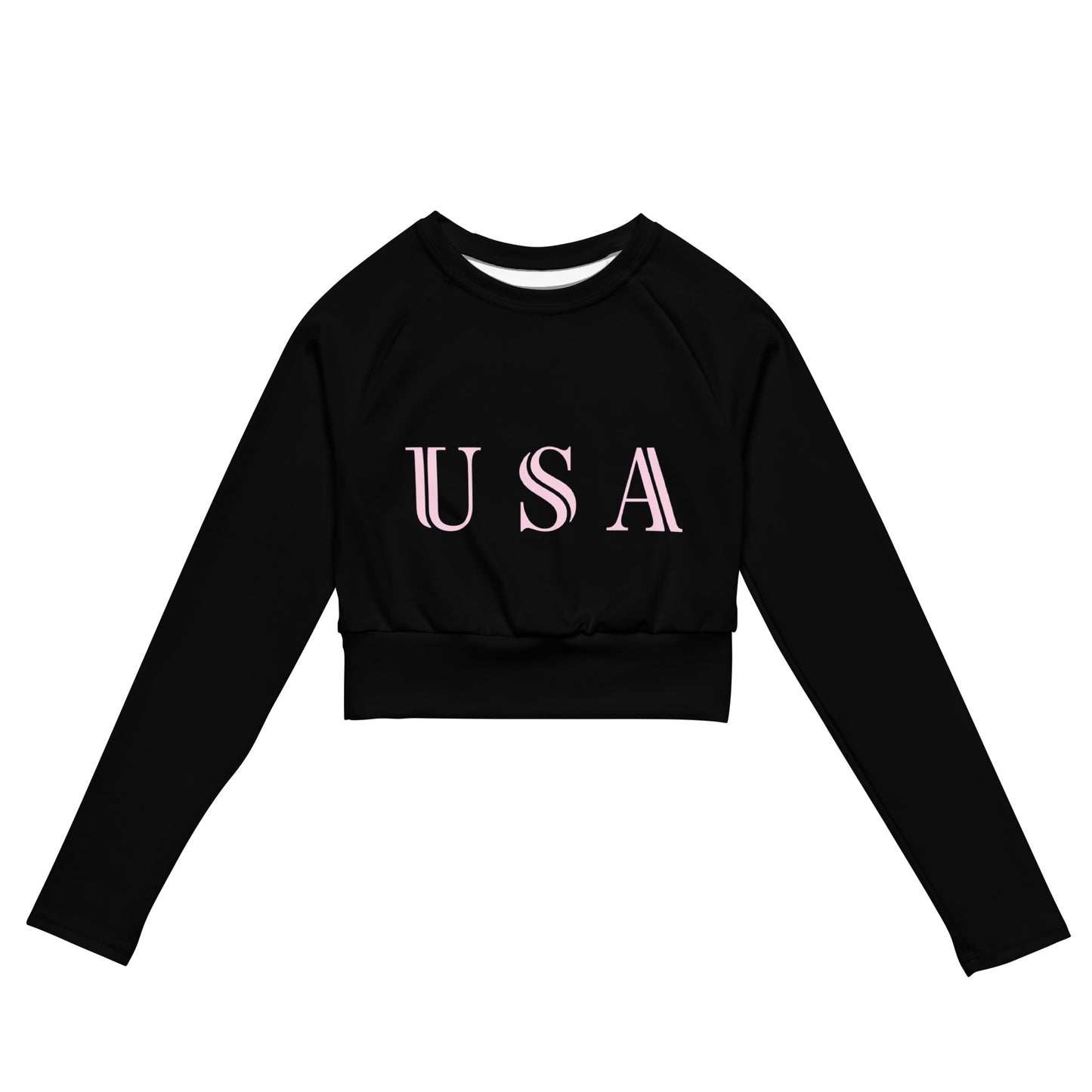 Women's Cycling Long-Sleeve Crop Top - Activewear Well