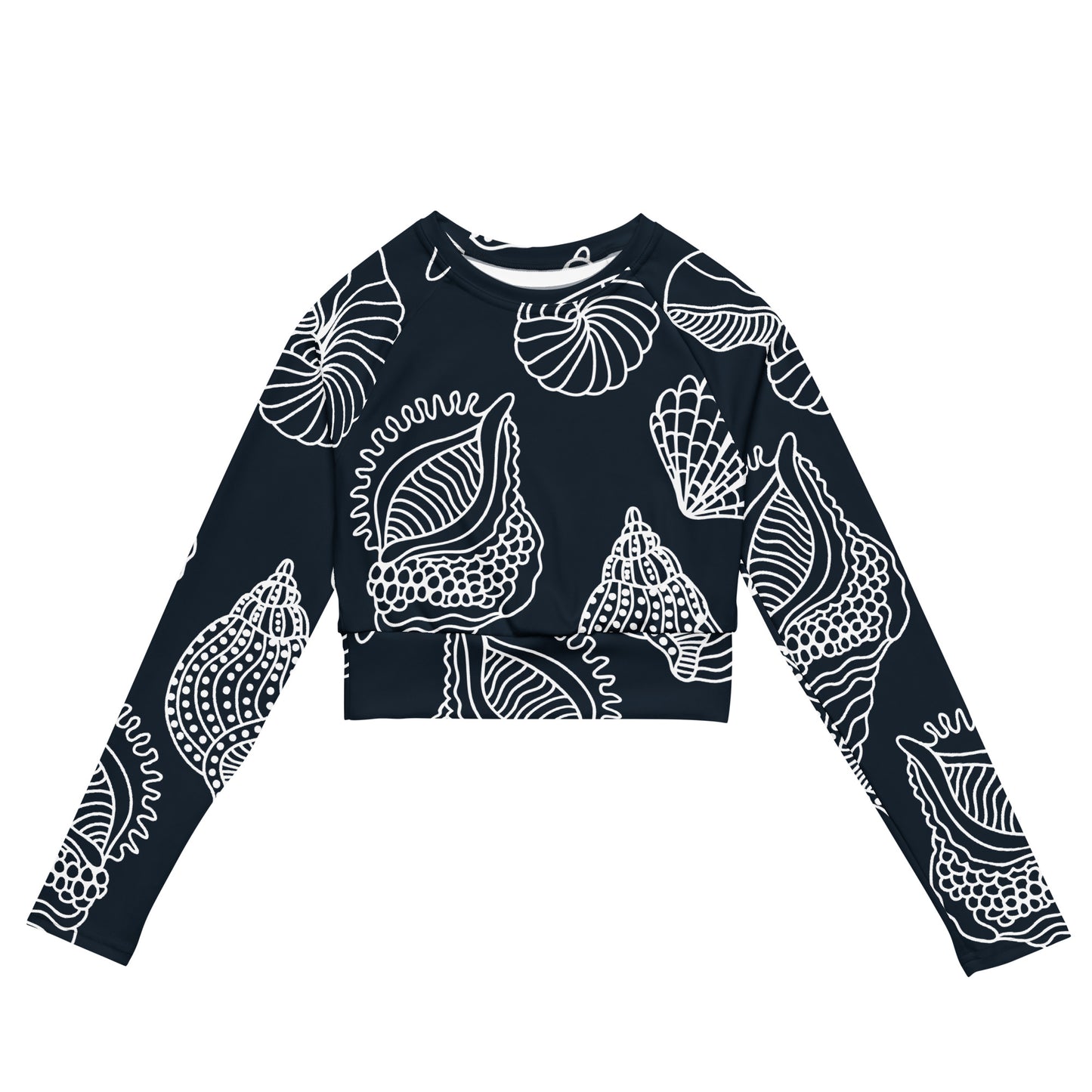 Charlotte Long-Sleeve Crop Top - Activewear Well