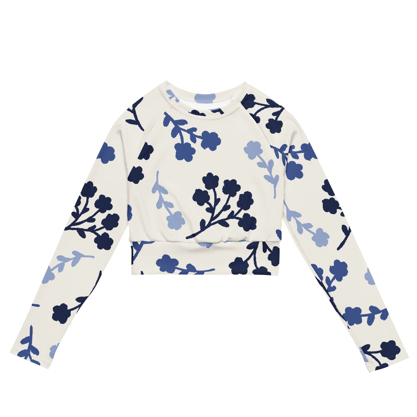 Emily Long-Sleeve Crop Top - Activewear Well