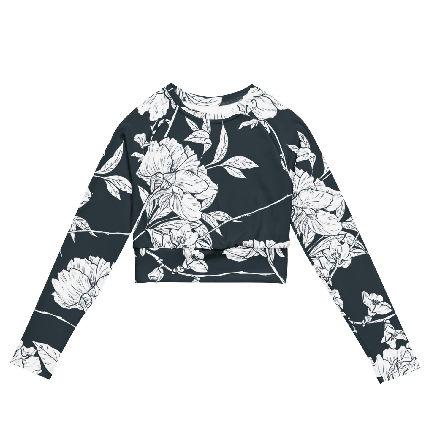 Ruby Long-Sleeve Crop Top - Activewear Well