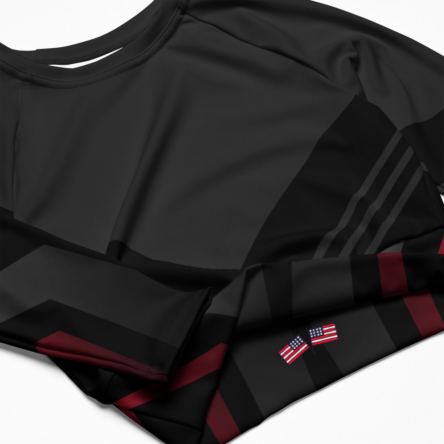 Running Long-Sleeve Crop Top - Activewear Well