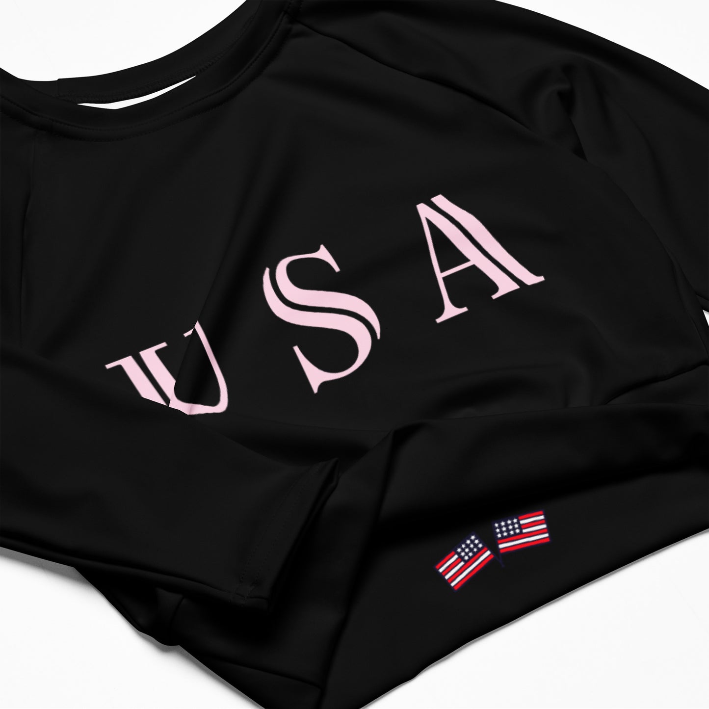 Women's Cycling Long-Sleeve Crop Top - Activewear Well