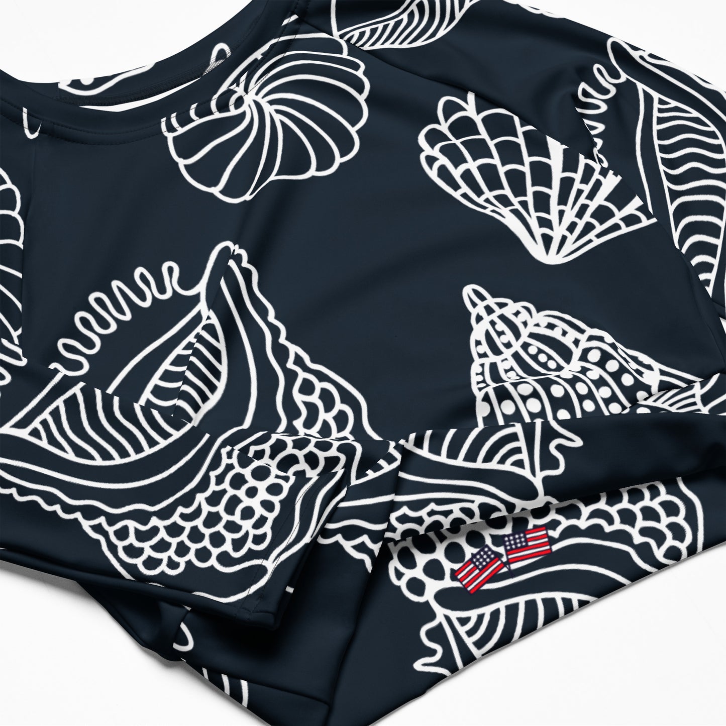 Charlotte Long-Sleeve Crop Top - Activewear Well