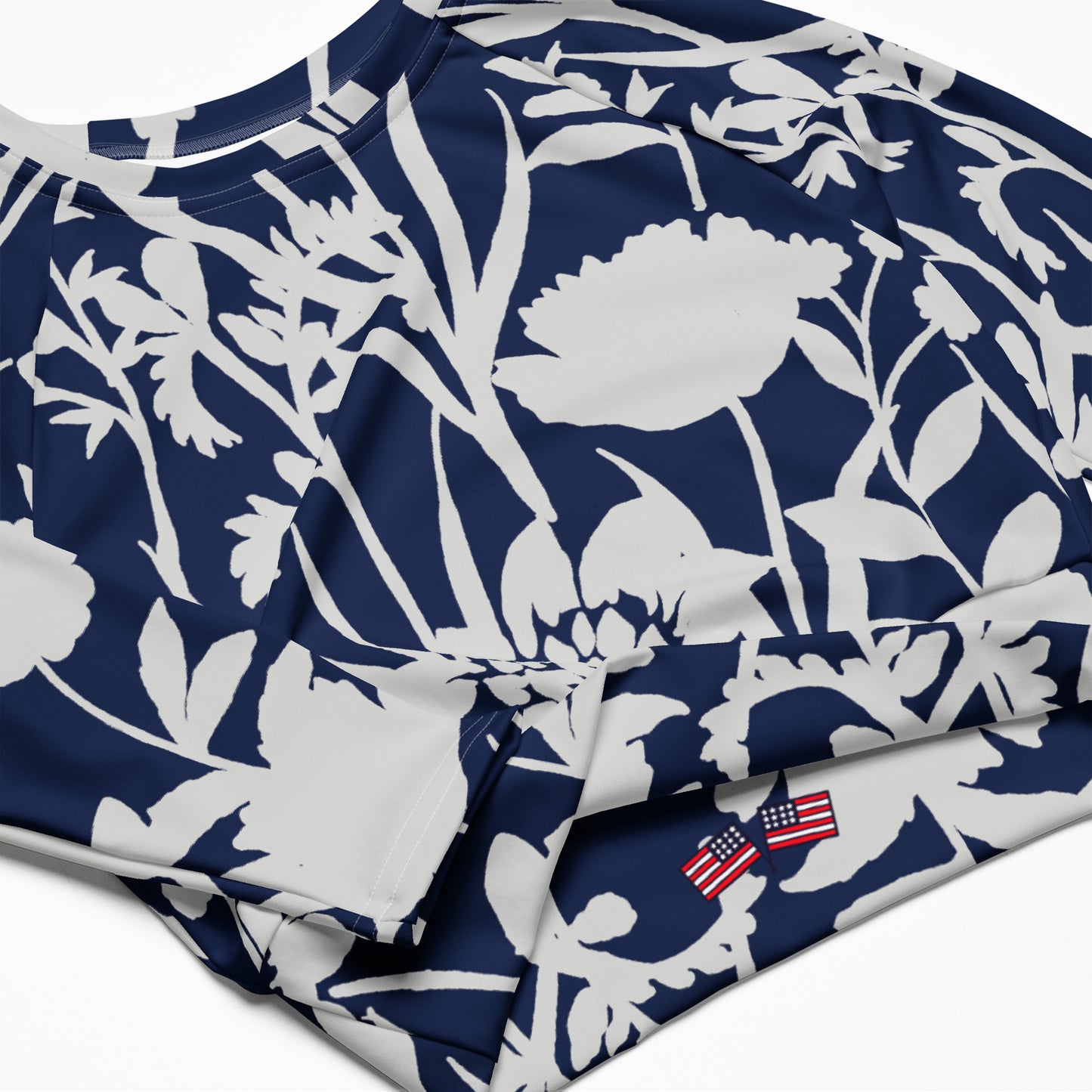 Florida Long-Sleeve Crop Top - Activewear Well